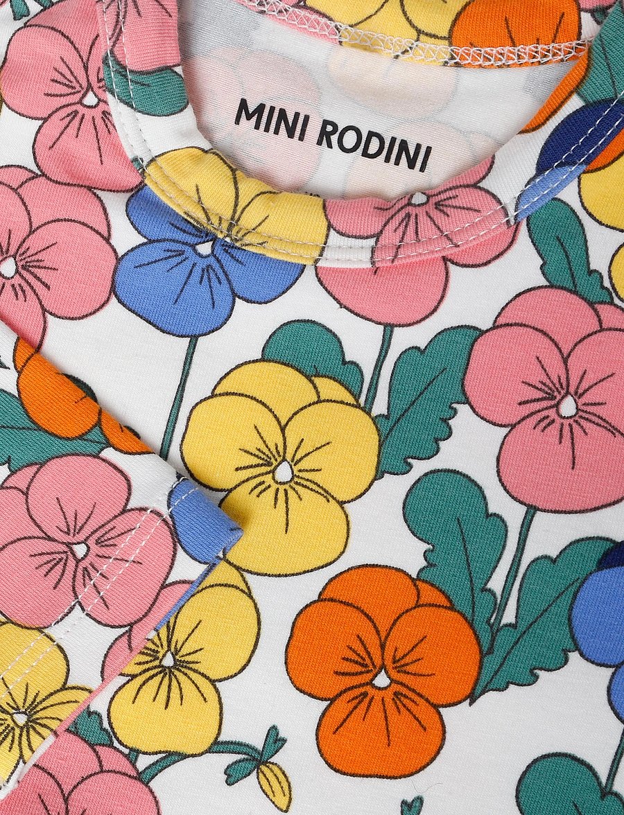 Mini Rodini - Violas aop ls body - pikkade varrukatega bodid - multi - 2