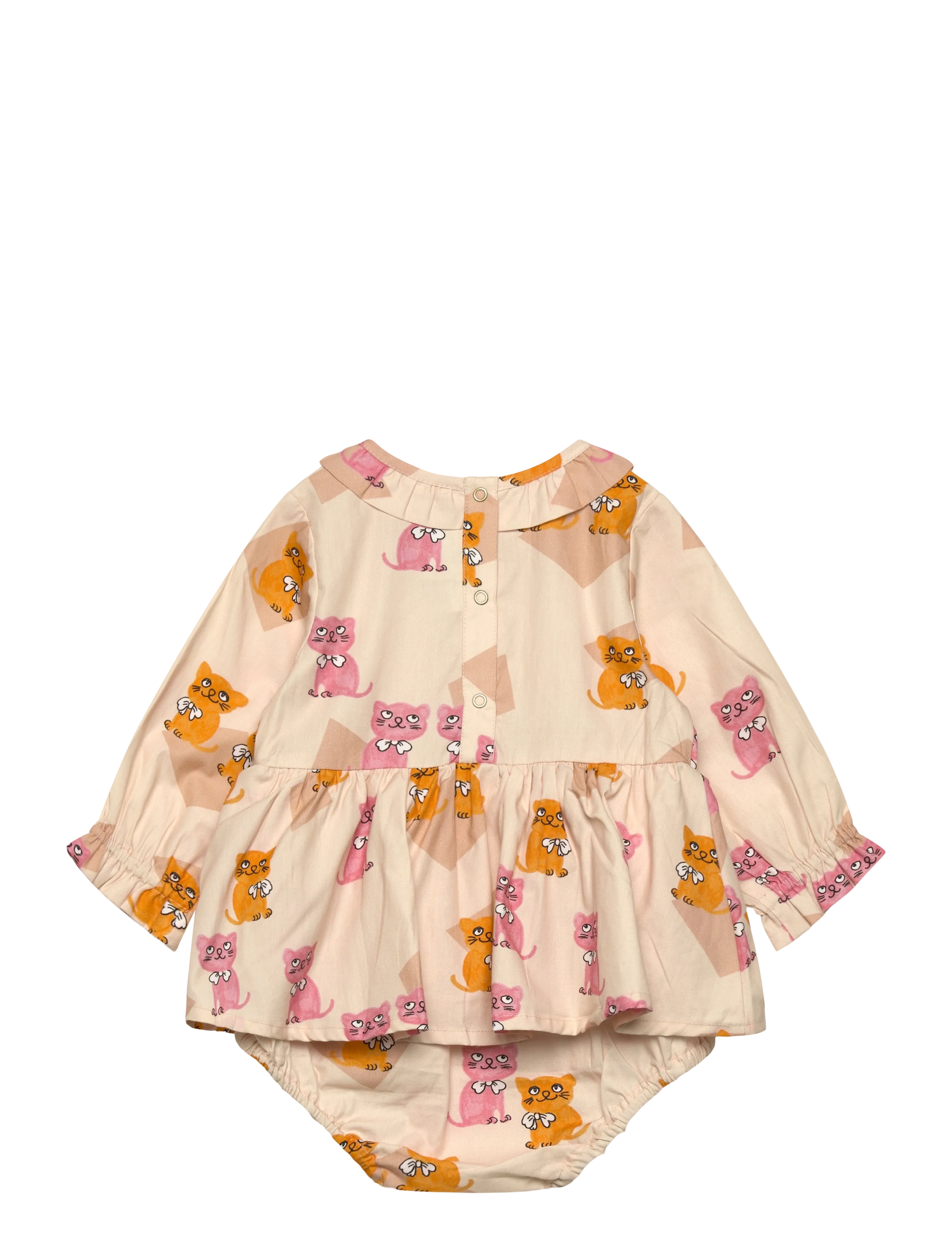 Mini Rodini - Kittens aop ls body - langærmede bodyer - multi - 1