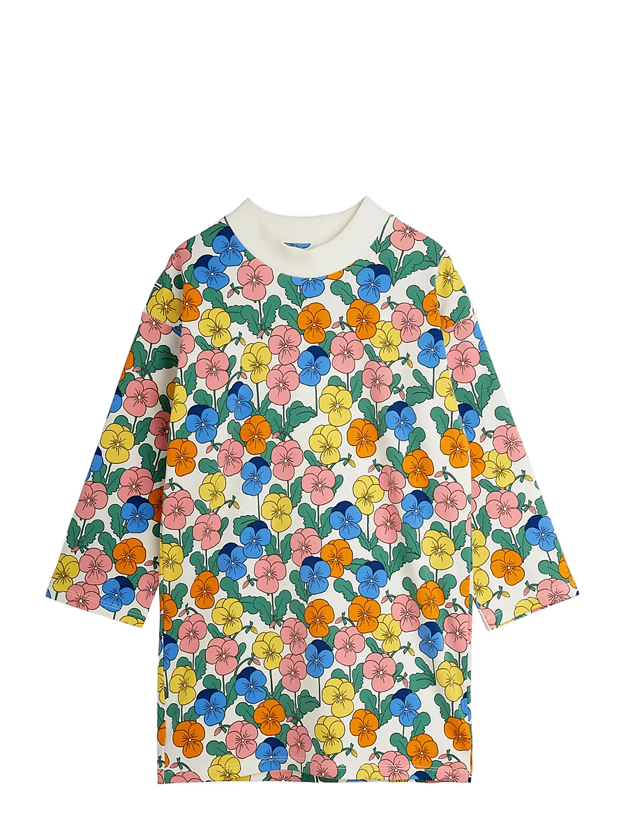 Mini Rodini - Violas aop ls dress - langærmede babykjoler - multi - 0