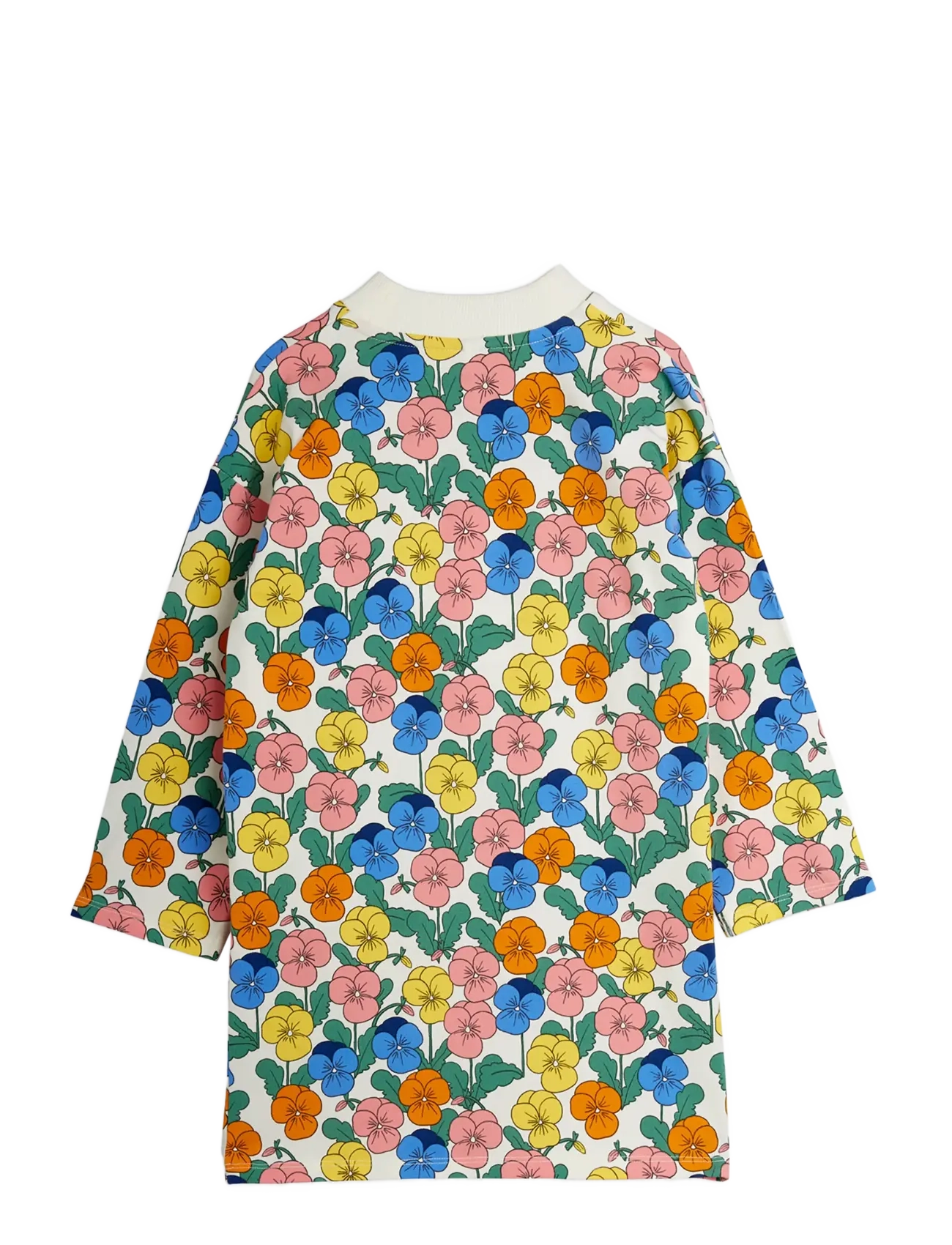Mini Rodini - Violas aop ls dress - langærmede babykjoler - multi - 1