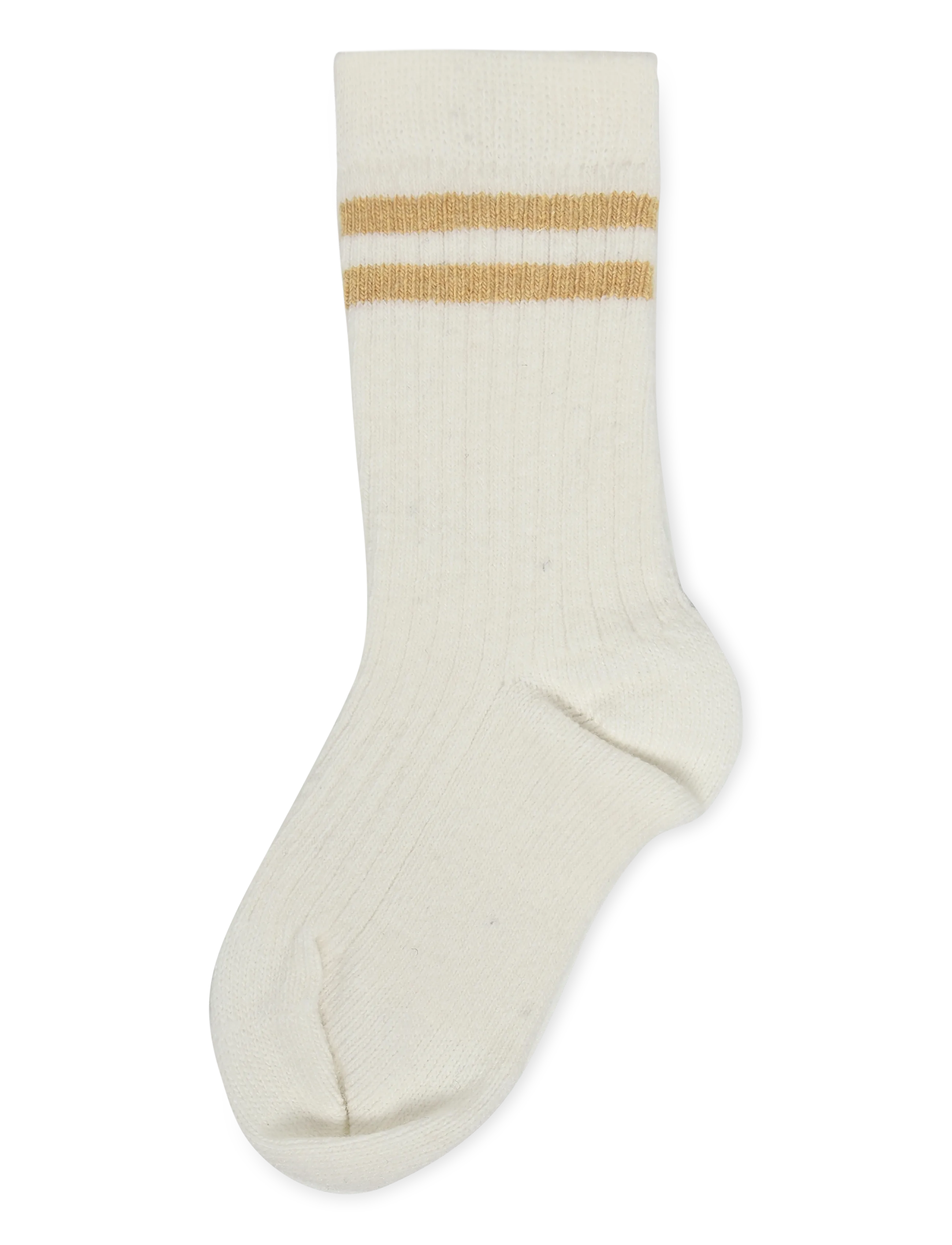 Mini Rodini Wool rib 1-pack socks - Riided - OFF-WHITE / cream