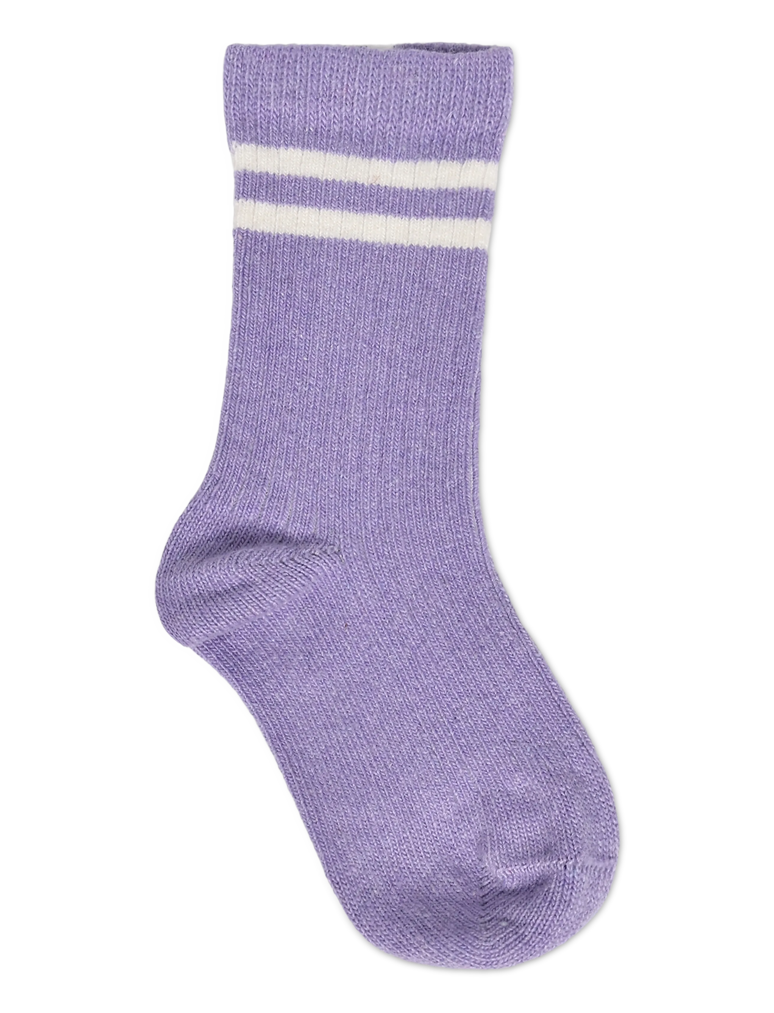 Mini Rodini - Wool rib 1-pack socks - babysokker - purple - 1