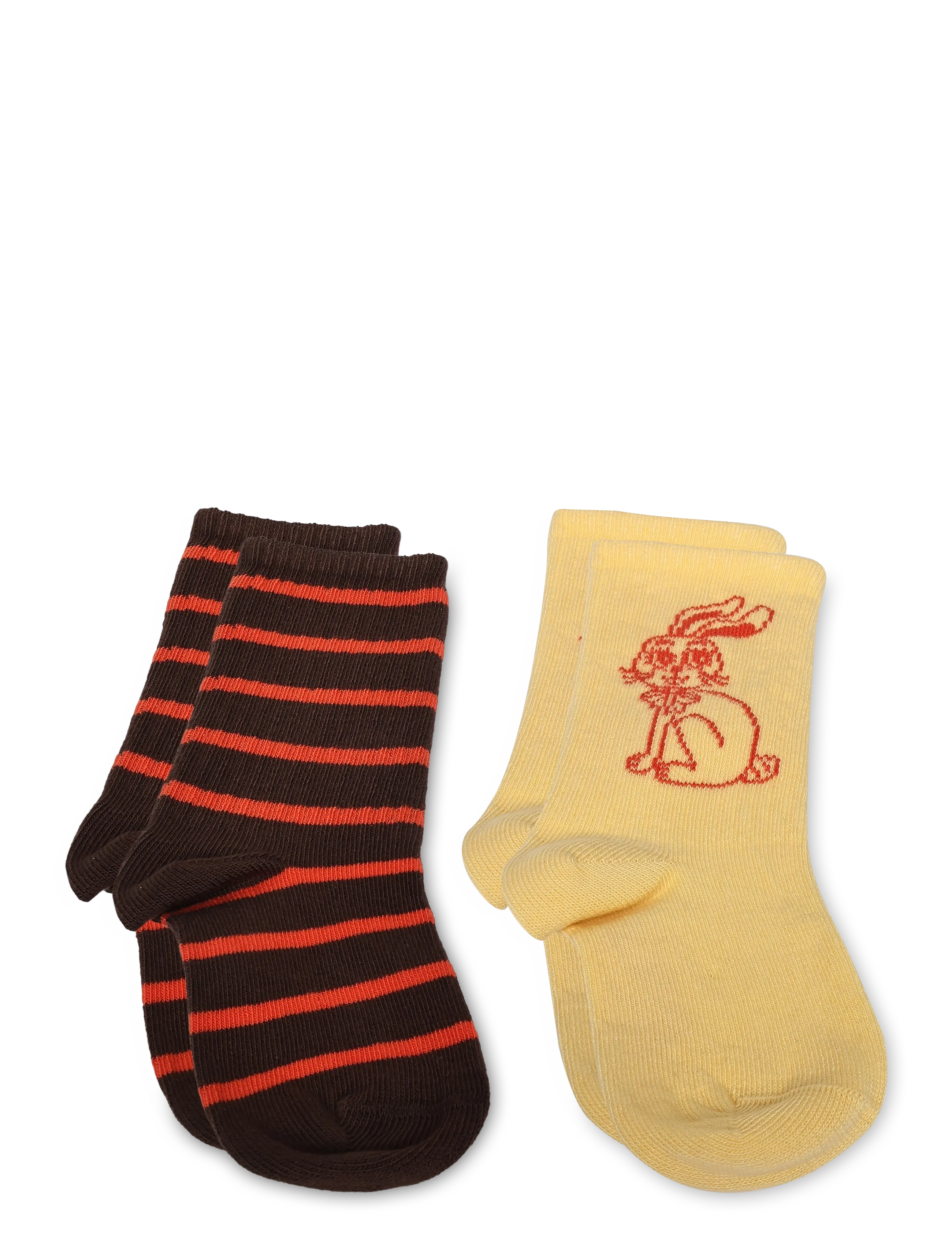 Mini Rodini - Rabbit 2-pack socks - beebisokid - multi - 1