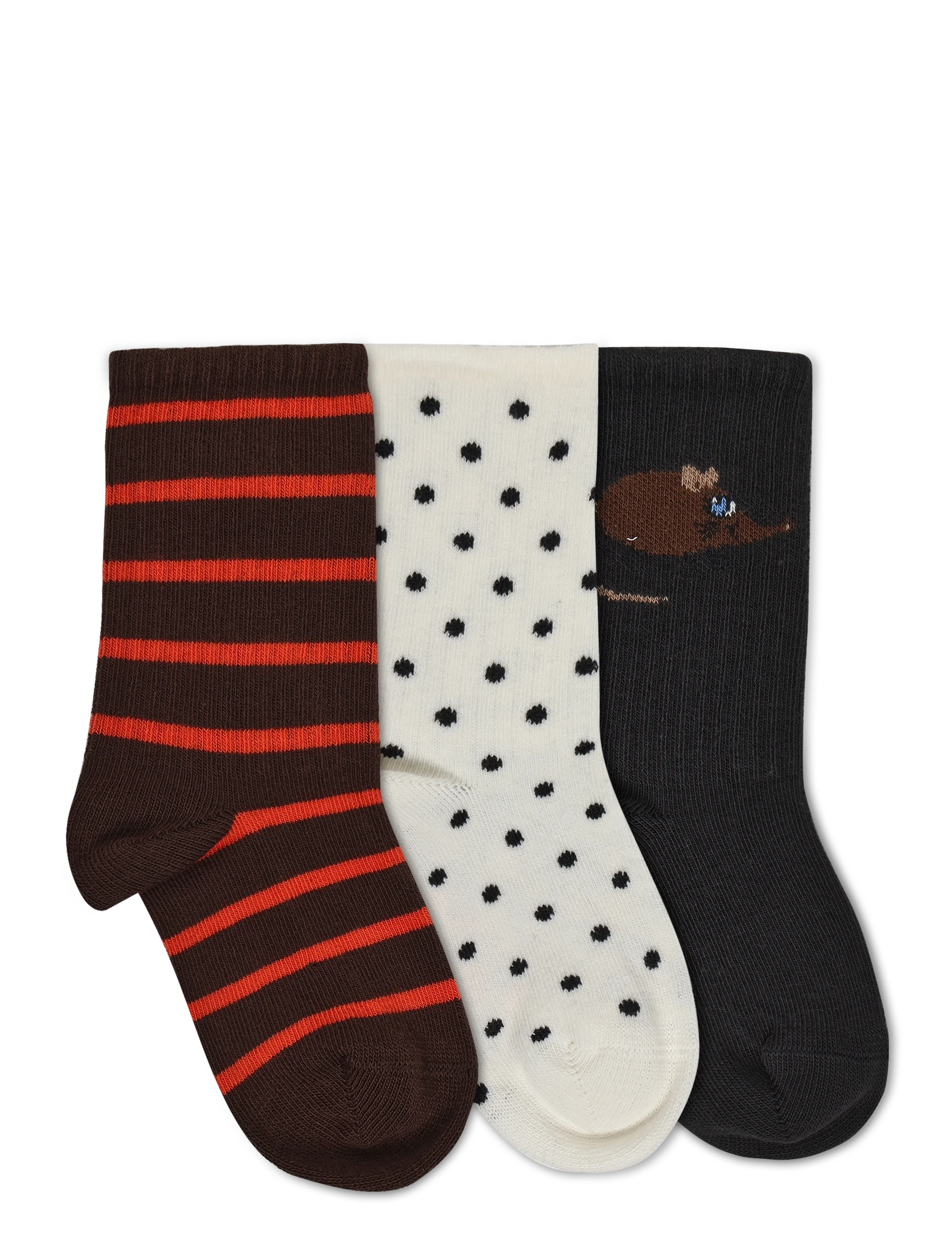 Mini Rodini - Elephant shrew 3-pack socks - strümpfe - multi - 1