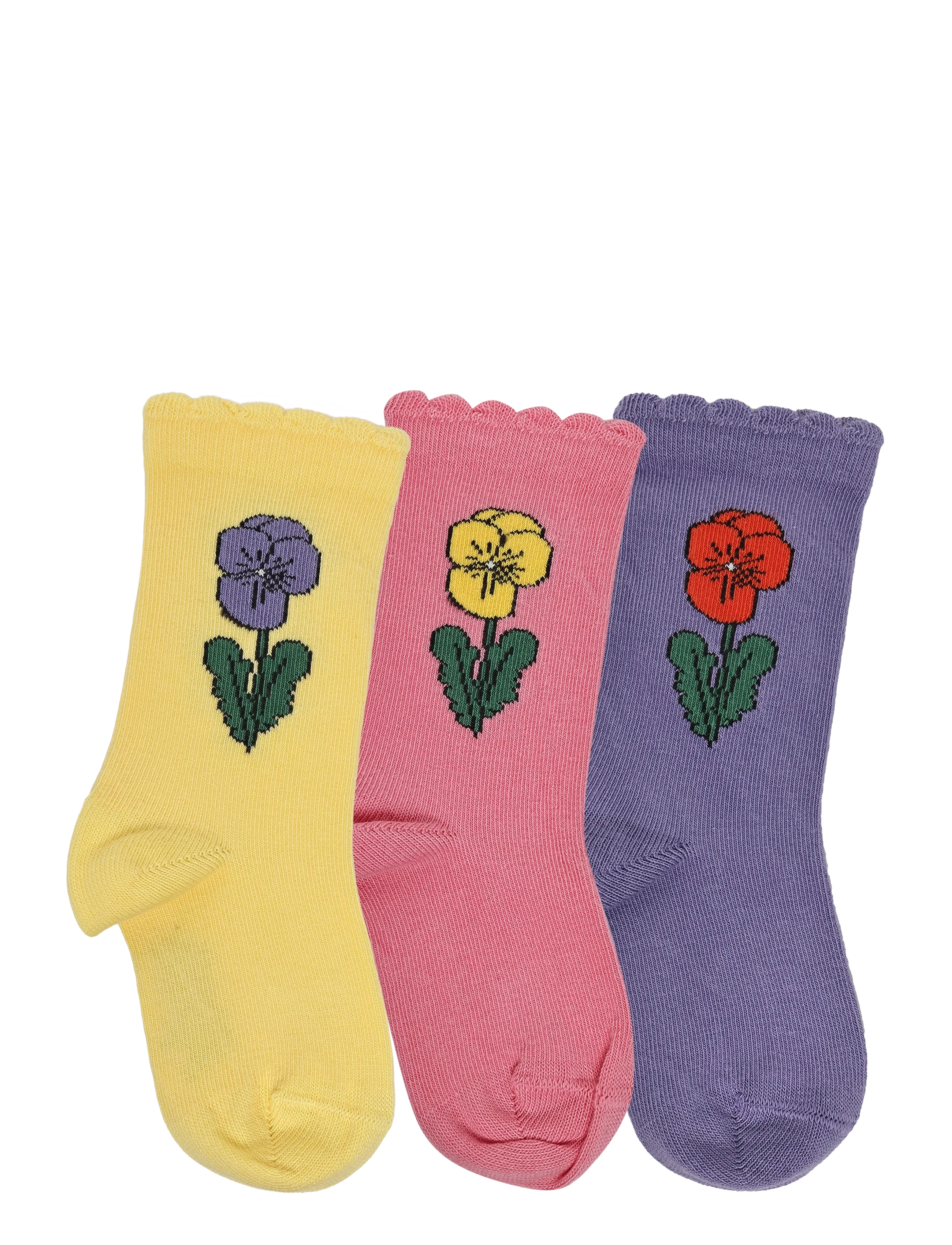 Mini Rodini - Violas 3-pack socks - baby-socken - multi - 1
