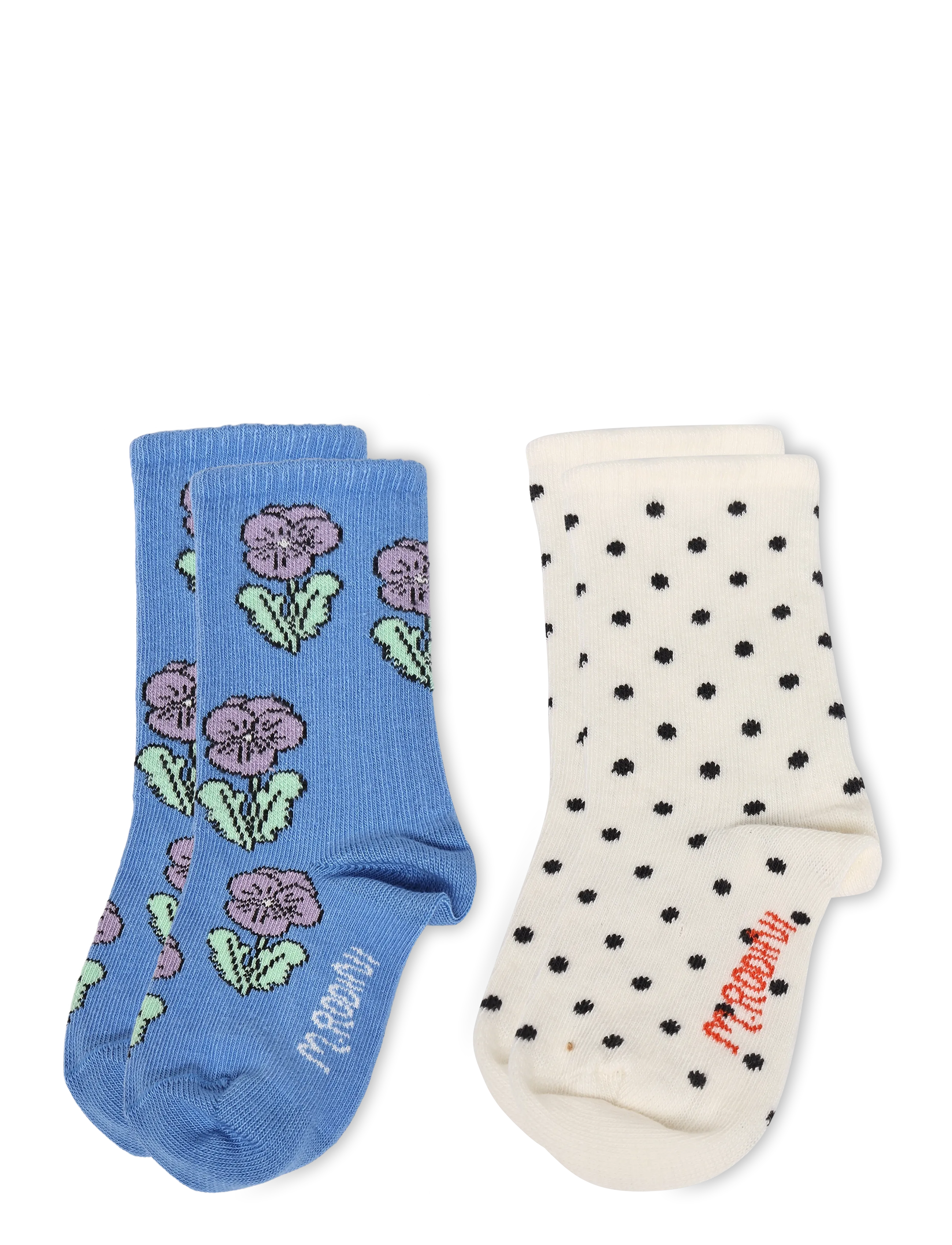 Mini Rodini Violas 2-pack socks - Riided - MULTI / multi