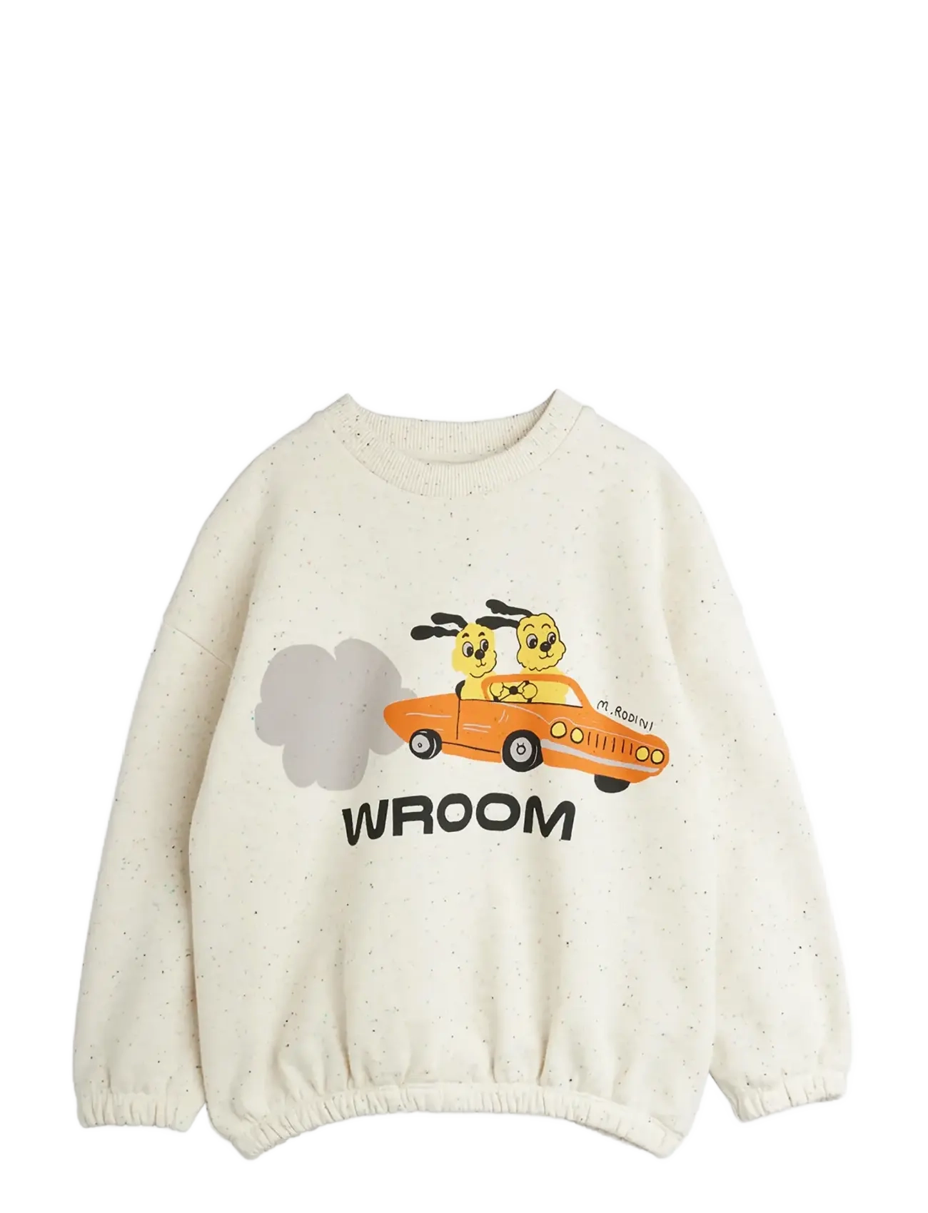 Mini Rodini - Racing rabbits sp sweatshirt - sweatshirts - white - 1