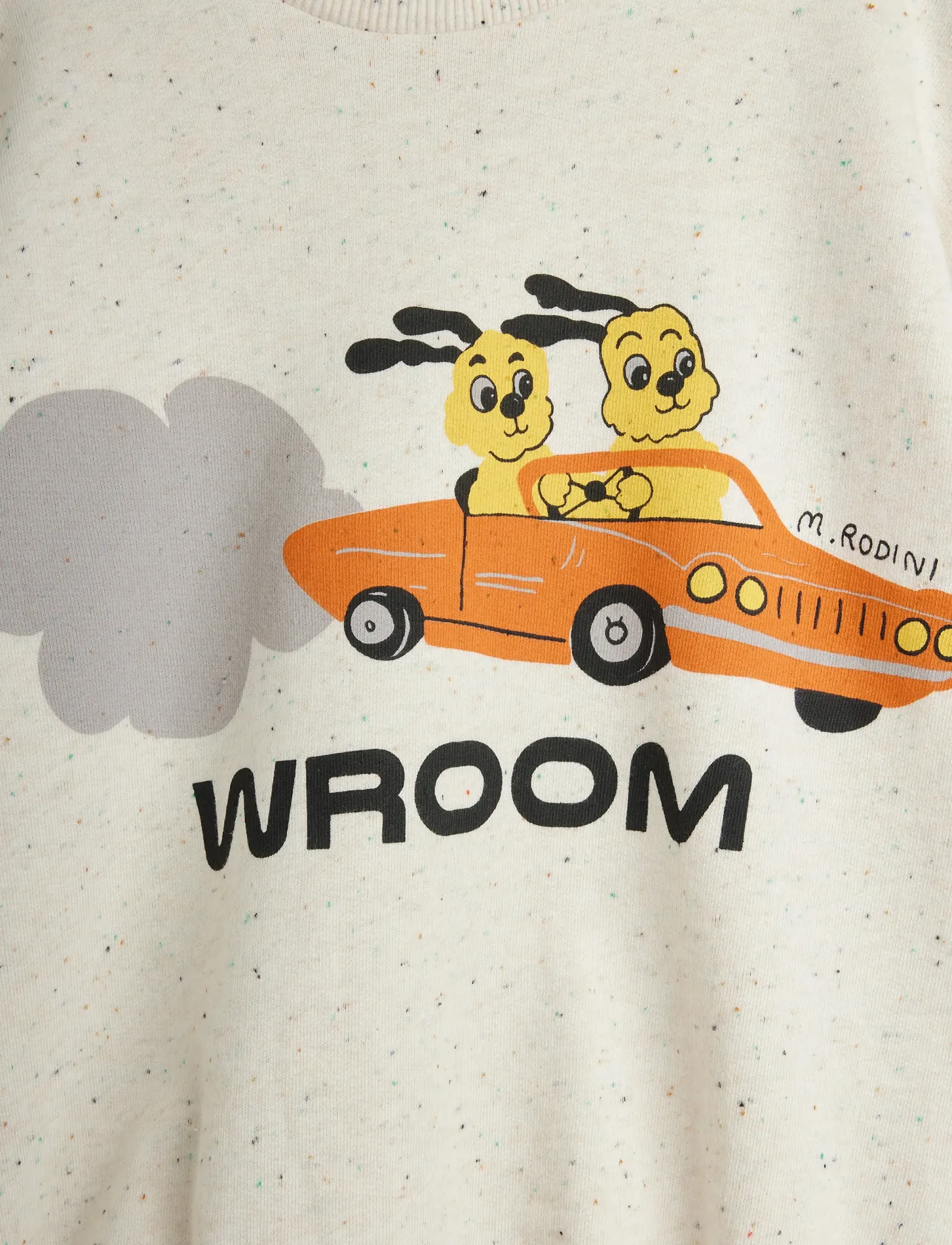 Mini Rodini - Racing rabbits sp sweatshirt - sweatshirts - white - 3