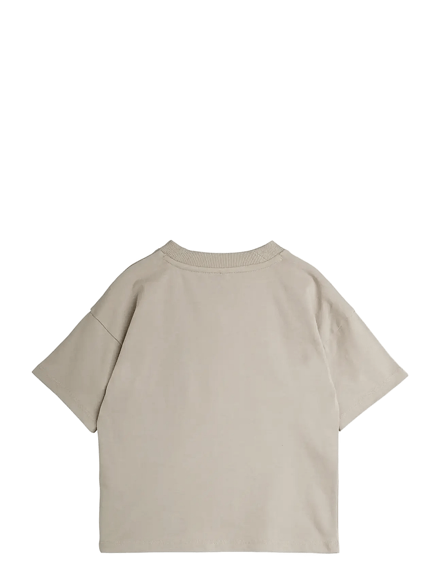 Mini Rodini - Rodini prix v-neck sp ss tee - kurzärmelige - grey - 2