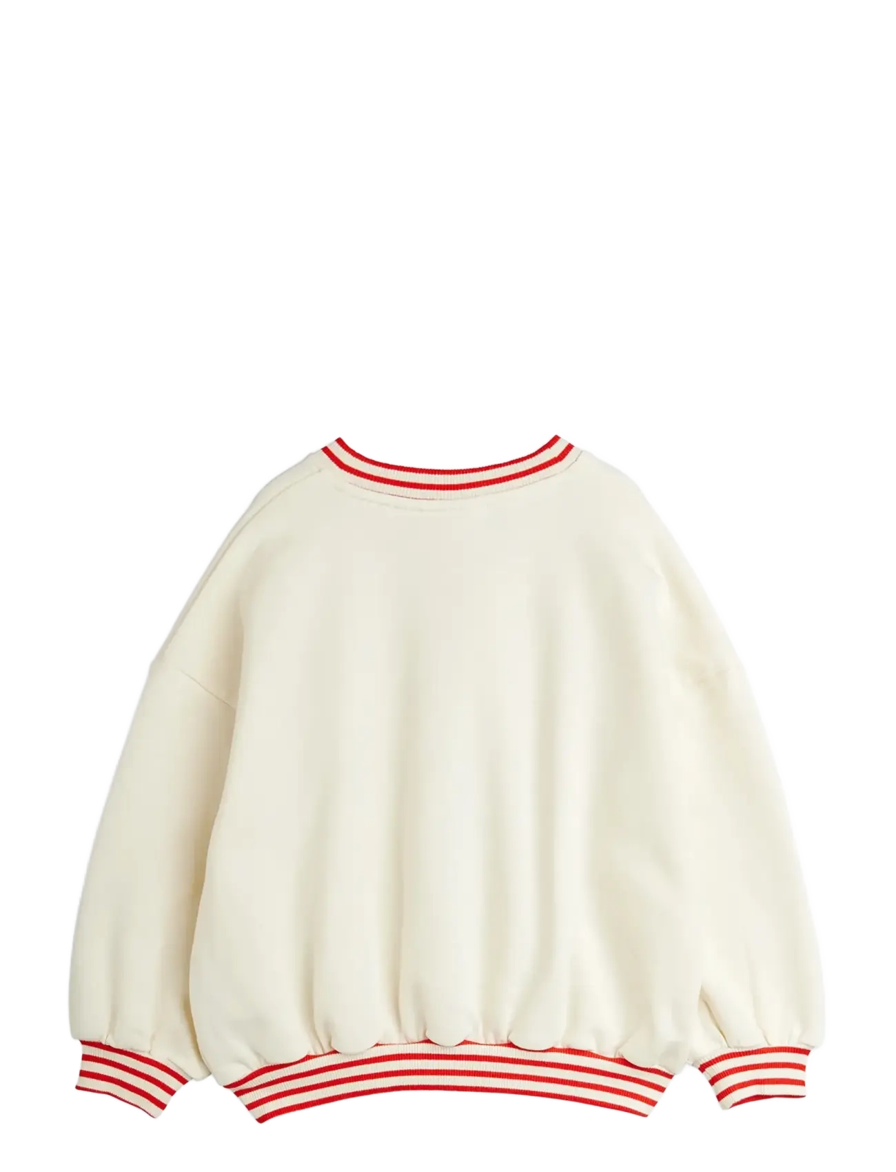 Mini Rodini - Trophies sp v-neck sweatshirt - sweatshirts - white - 2