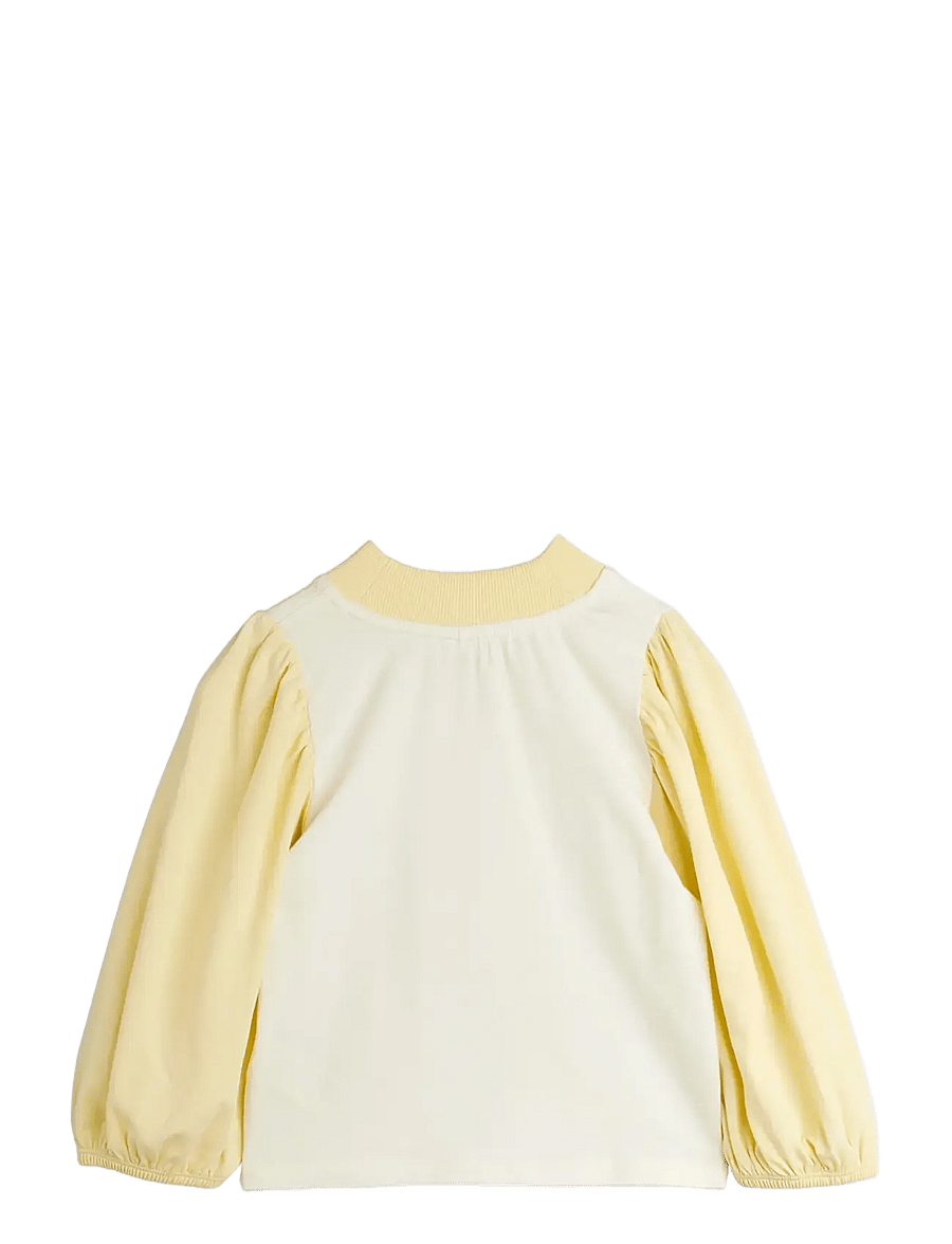 Mini Rodini - Trophies sp balloon sleeve top - langärmelig - off-white - 2