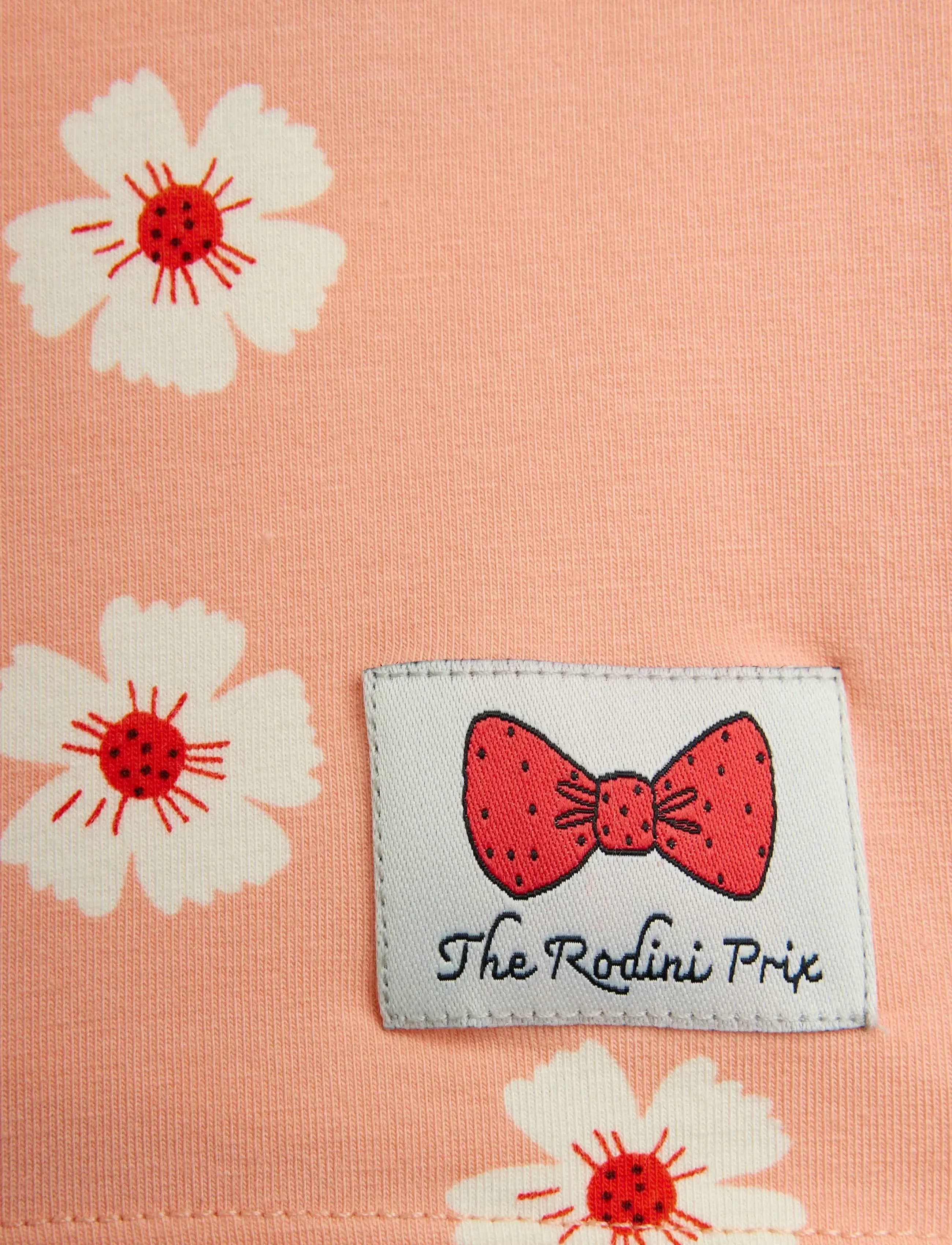 Mini Rodini - Flowers aop ss tee - kurzärmelige - pink - 2