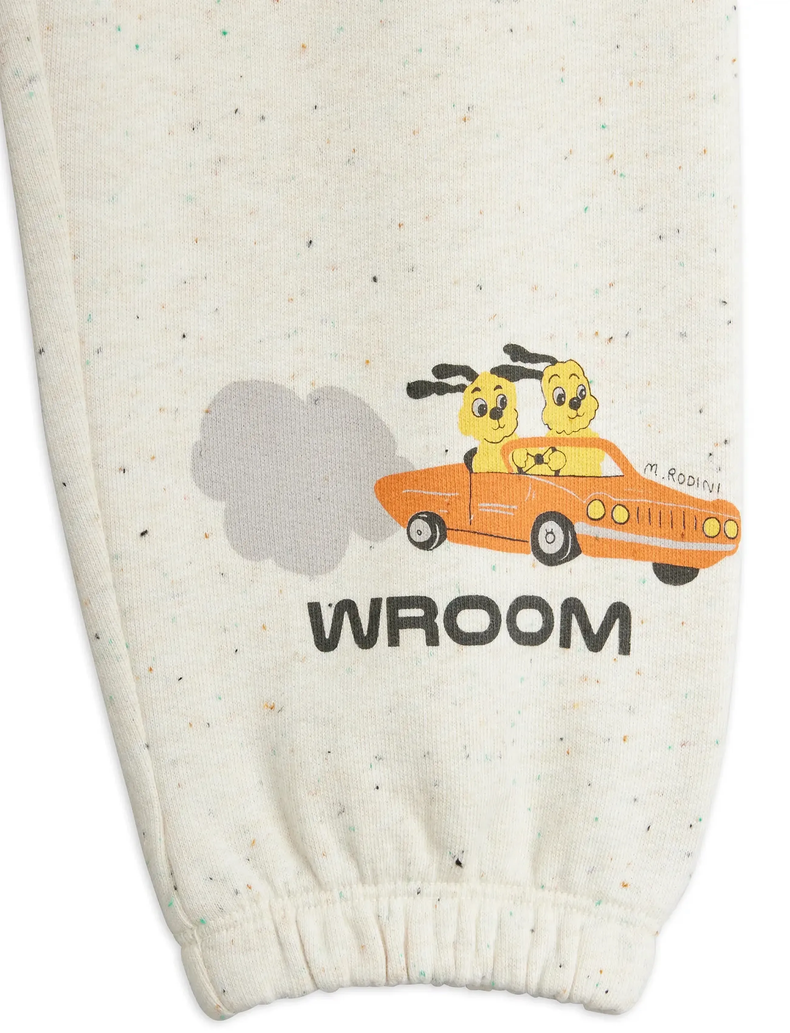 Mini Rodini - Racing rabbits sp sweatpants - jogginghosen - white - 3