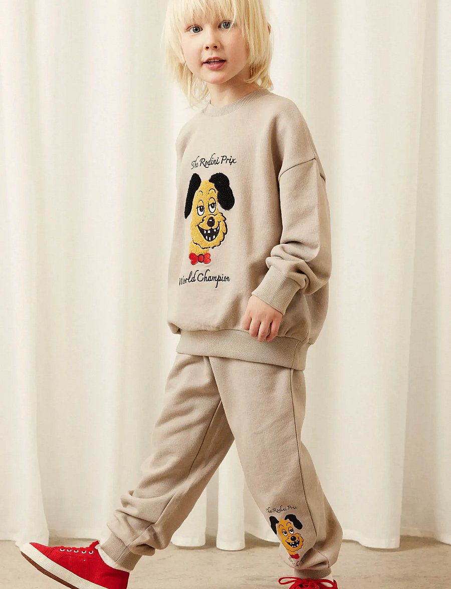 Mini Rodini - Rodini prix sp sweatpants - jogginghosen - grey - 0