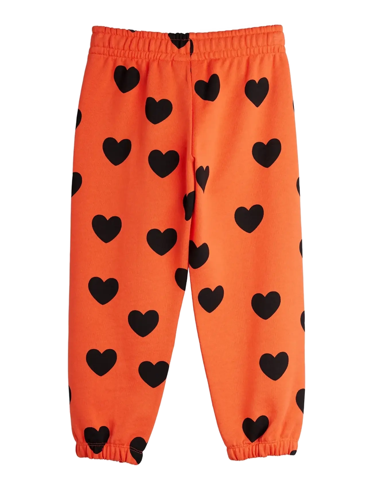 Mini Rodini - Hearts aop piping sweatpants - jogginghosen - red - 2
