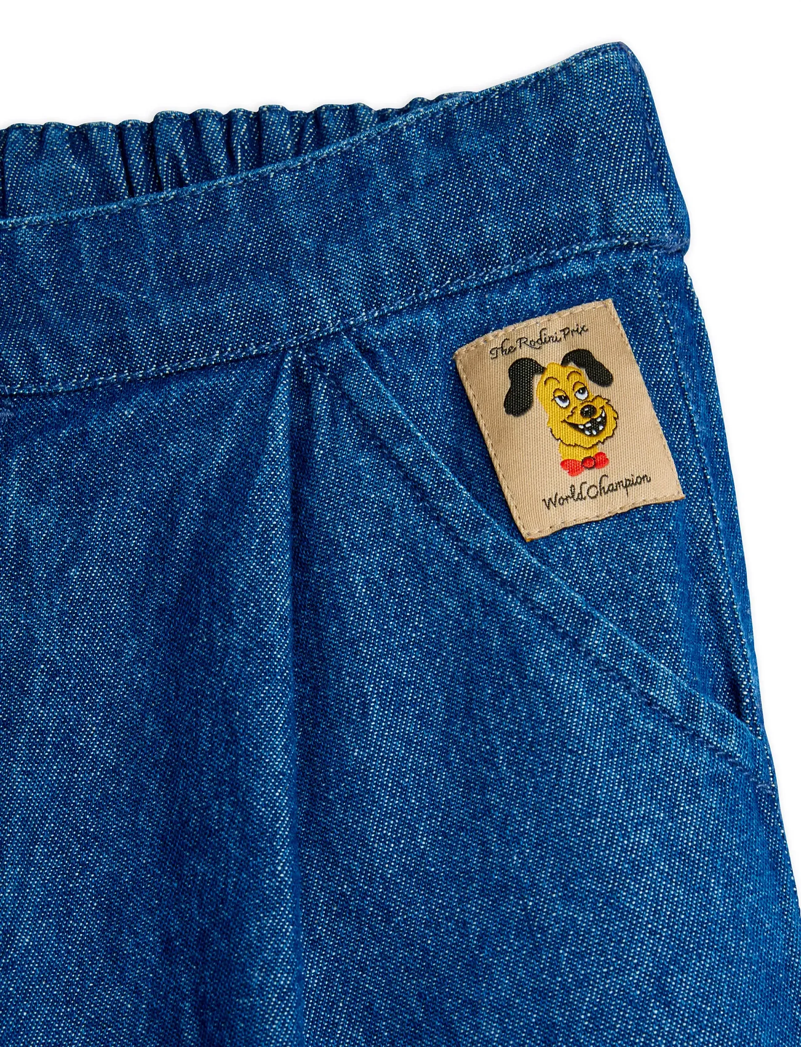 Mini Rodini - Rodini prix Lw denim woven trousers - blue - 3