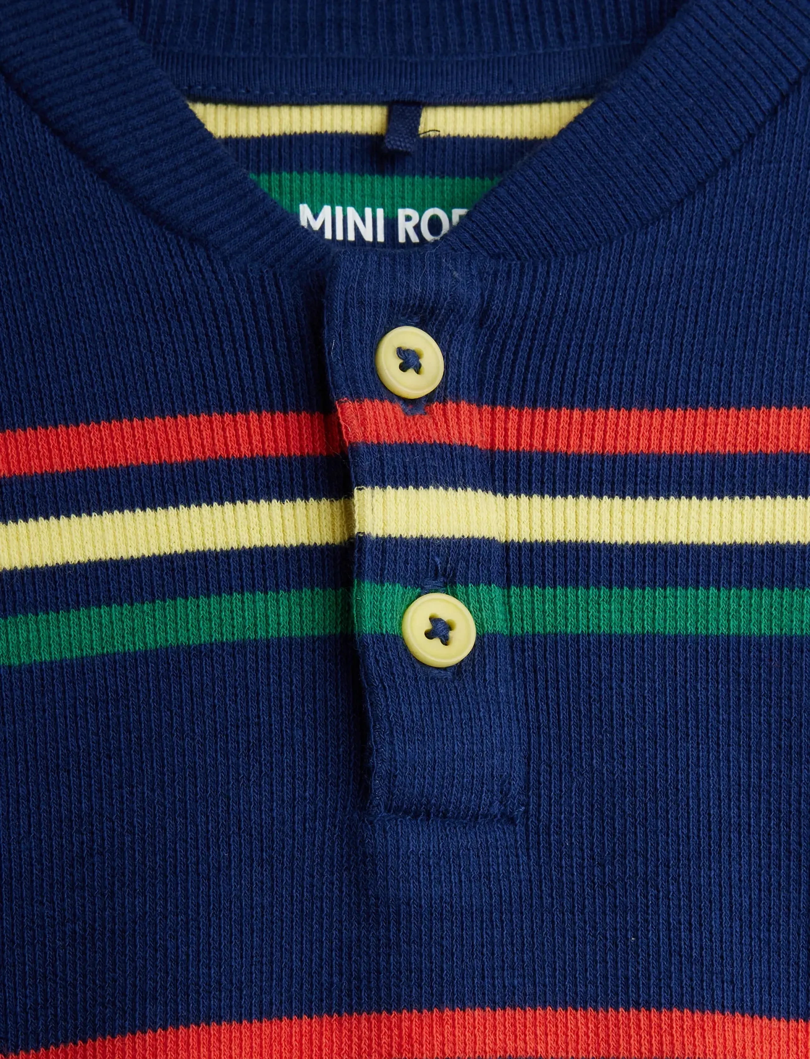 Mini Rodini - Multi color stripe ls baby set - sets mit body - multi - 2