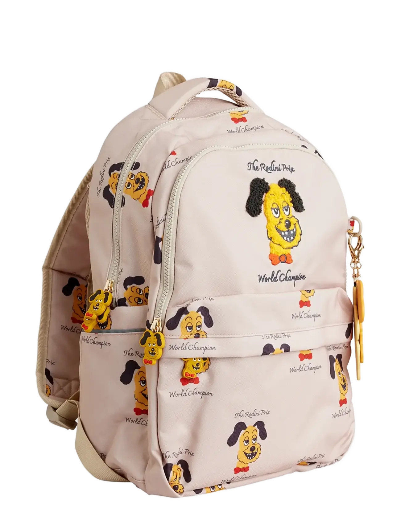 Mini Rodini Rodini prix aop school backpack - Backpacks - BEIGE / beige