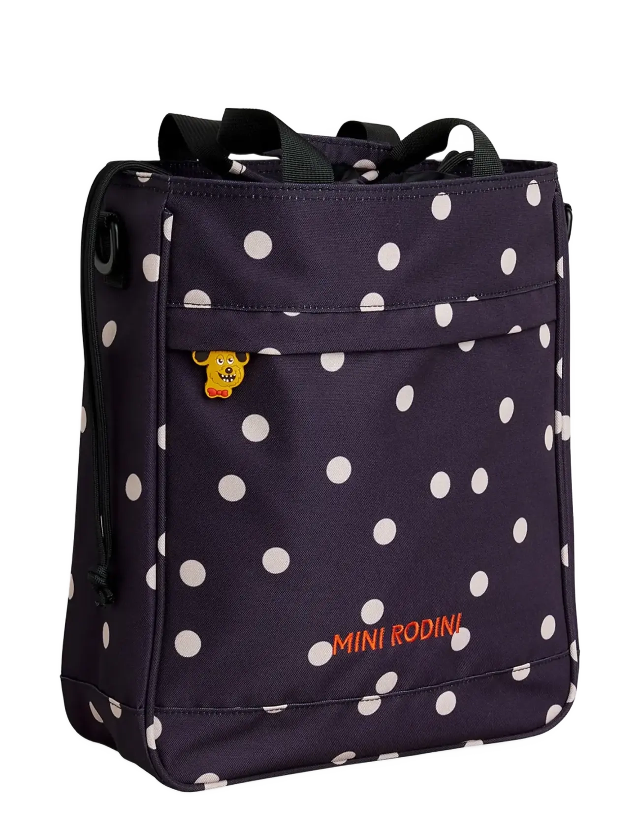 Mini Rodini Dots aop complimentary bag - Kandekotid ja väikesed kotid - BLACK / black