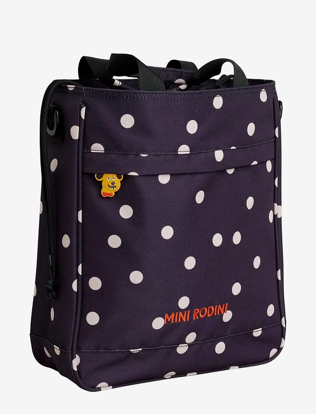 Mini Rodini Dots Aop Complimentary Bag - Black - ONE SIZE