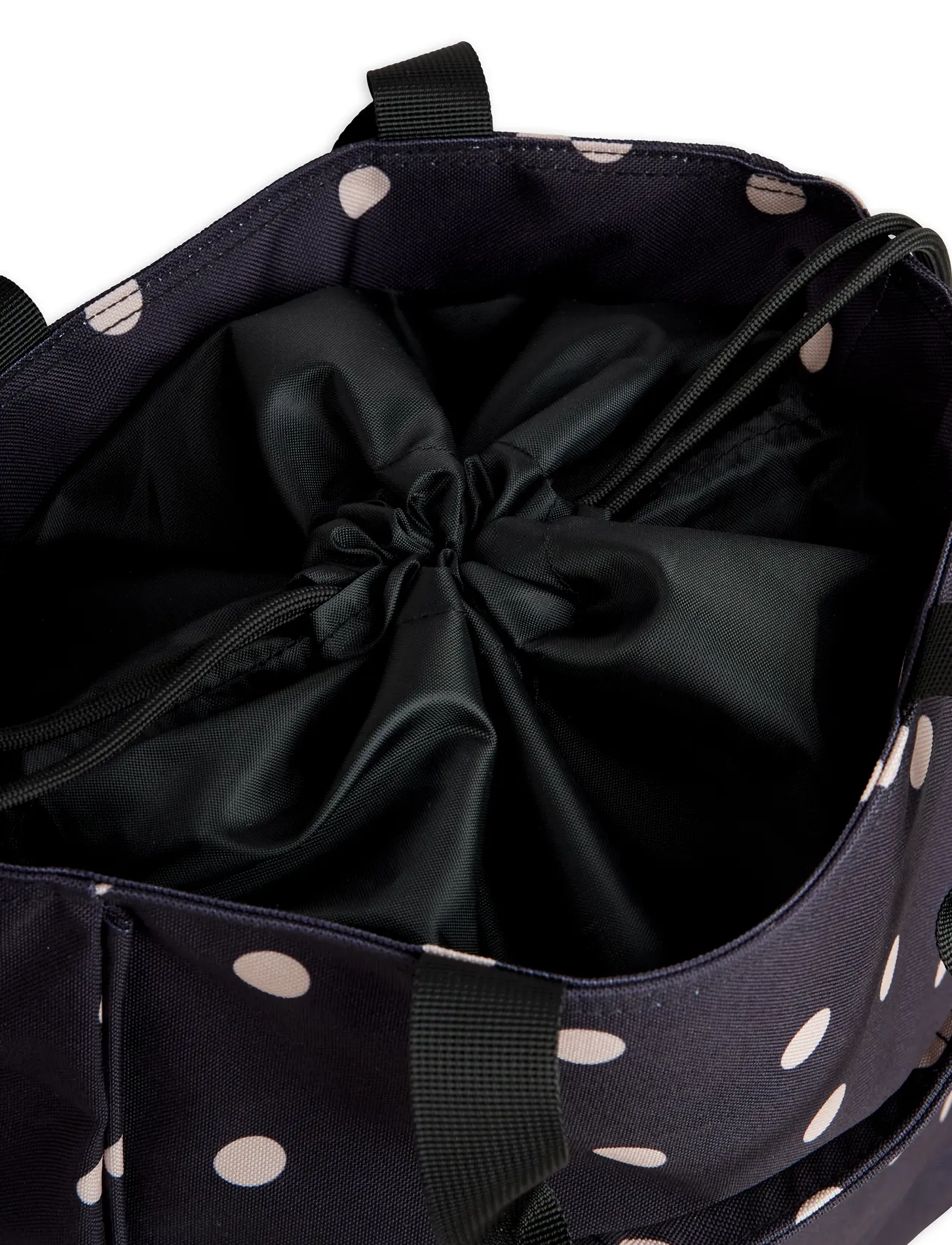 Mini Rodini - Dots aop complimentary bag - black - 3