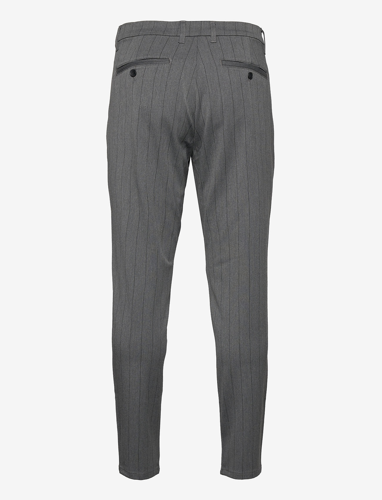 Minimum - ugge 2.0 - suit trousers - dark grey mel - 1