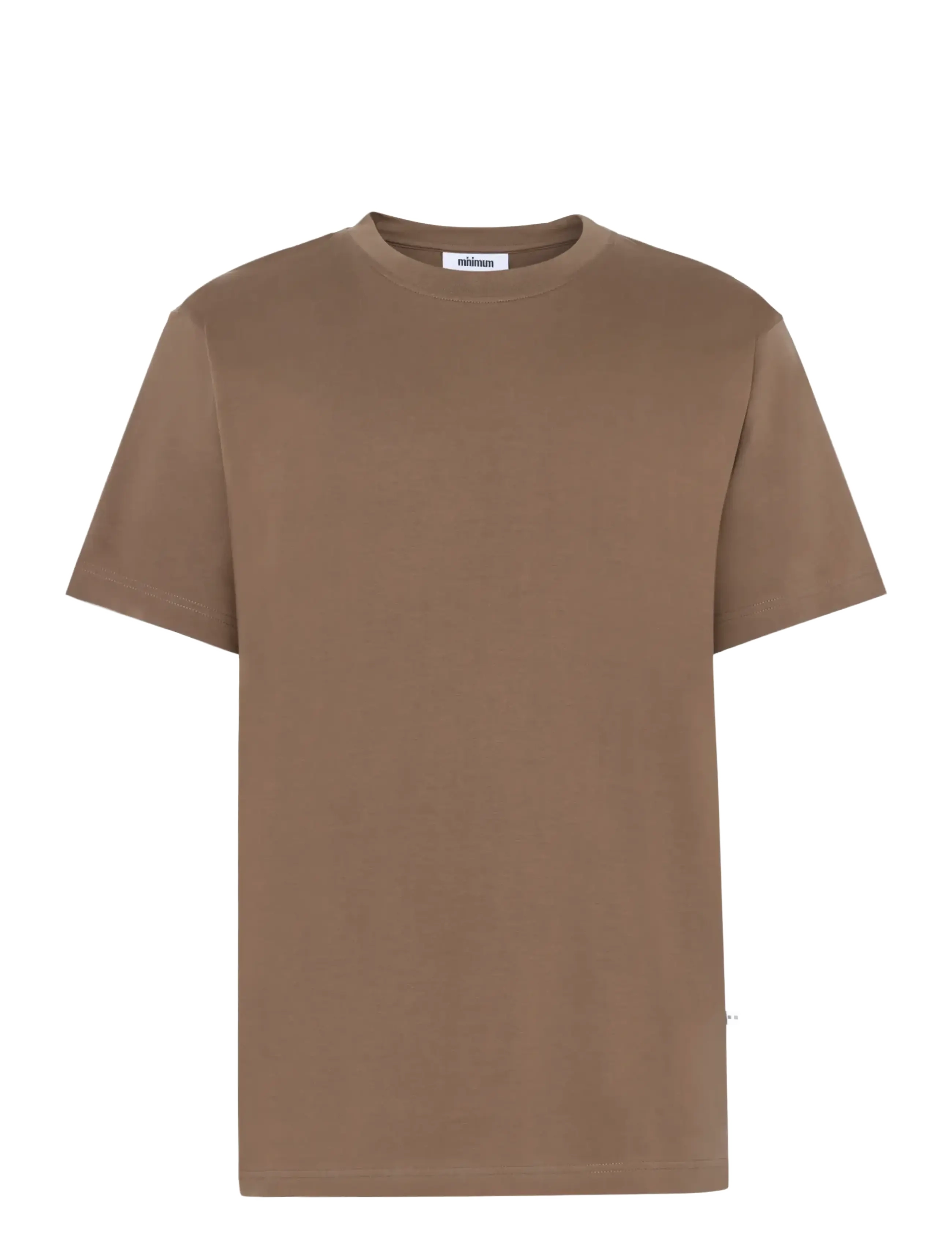 MINIMUM Aarhus Reg Ss Tee G029 Braun - S - Herren