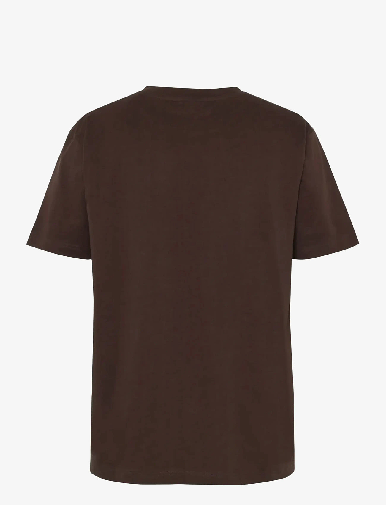 Minimum - Aarhus reg ss tee G029 - herbstliche kleidung - 1914 seal brown - 1