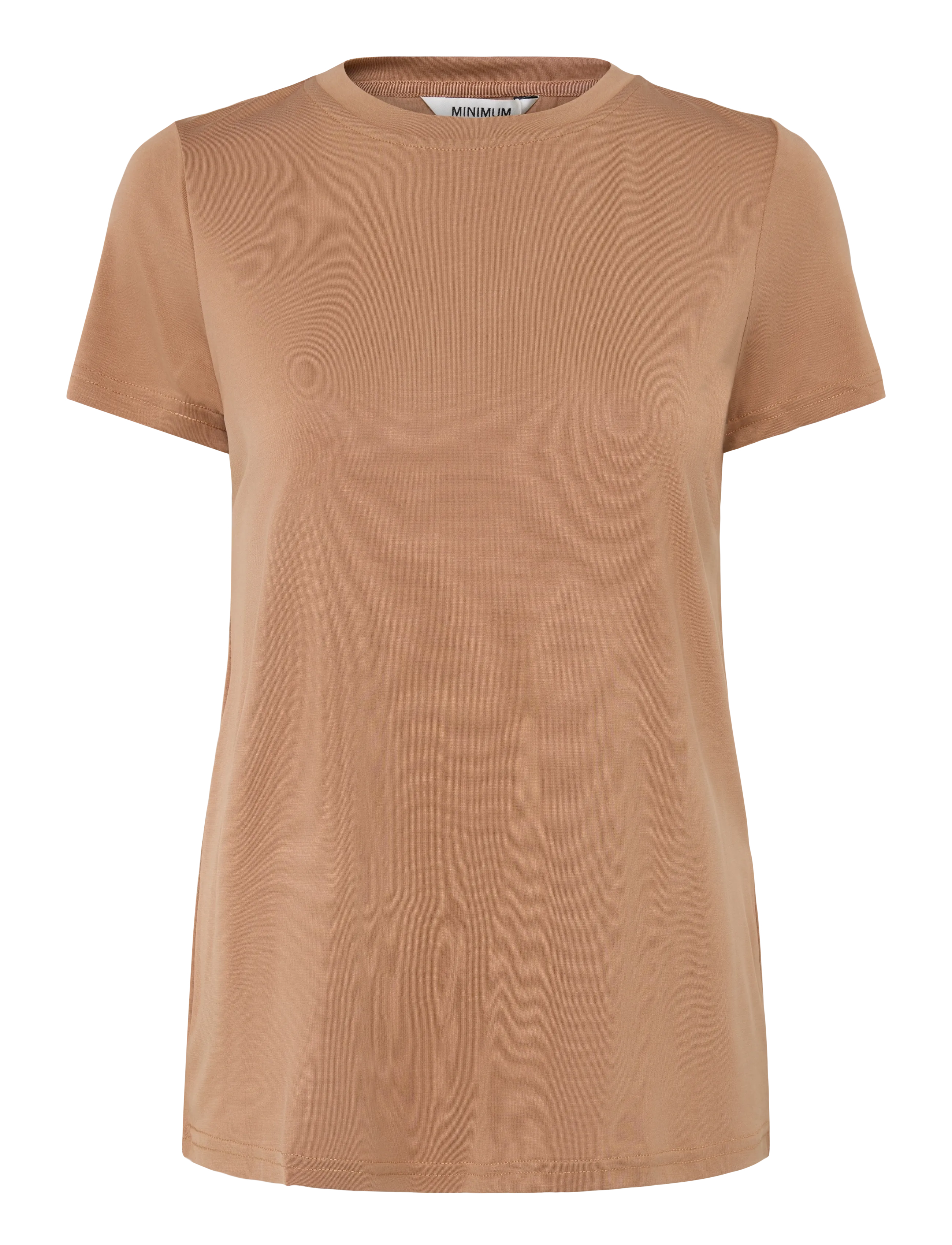 Minimum Rynah t-shirt 2.0 0281 - Kläder - 1230 MOCHA MOUSSE / brown