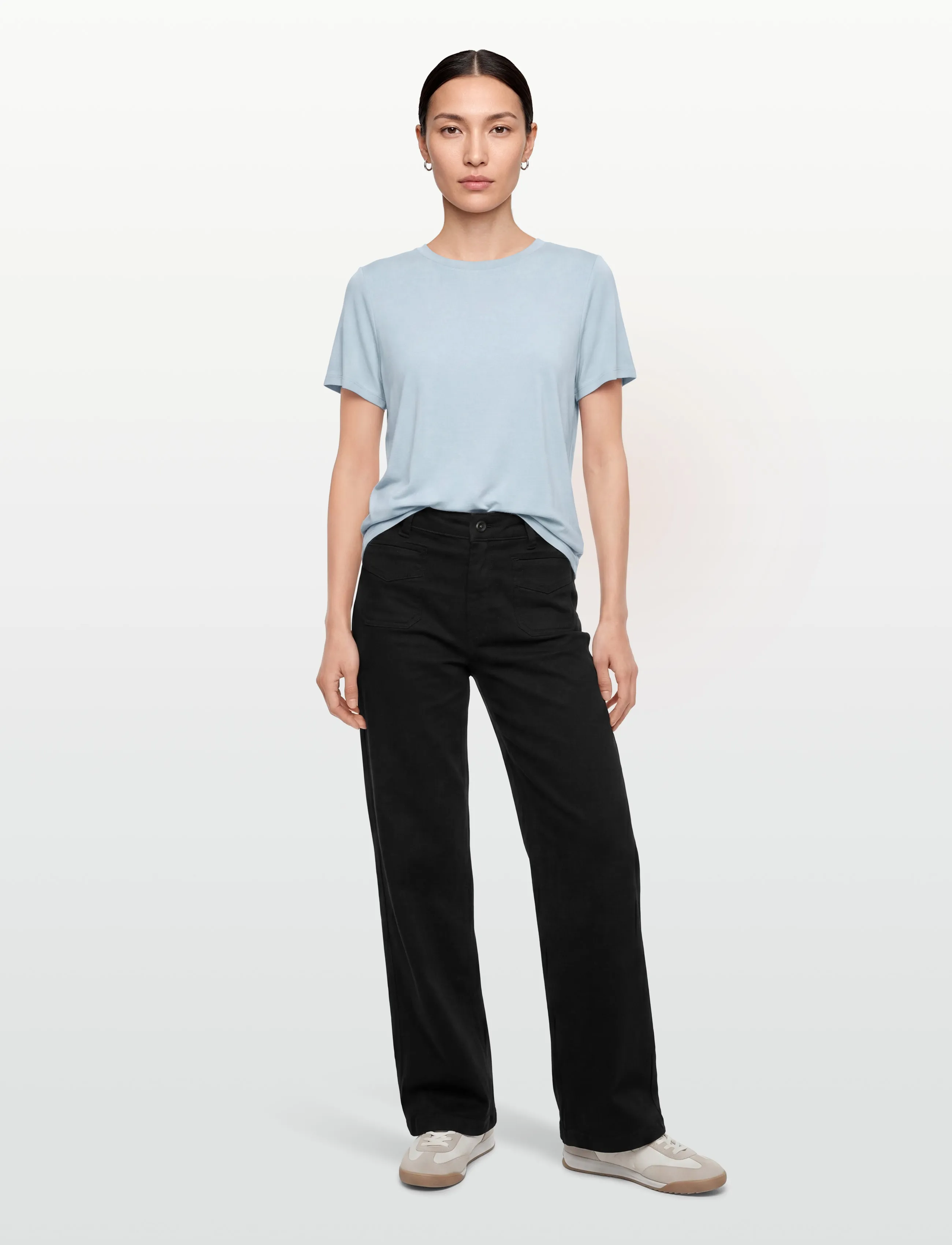 Minimum - Rynah t-shirt 2.0 0281 - t-shirts - 4115 cashmere blue - 0