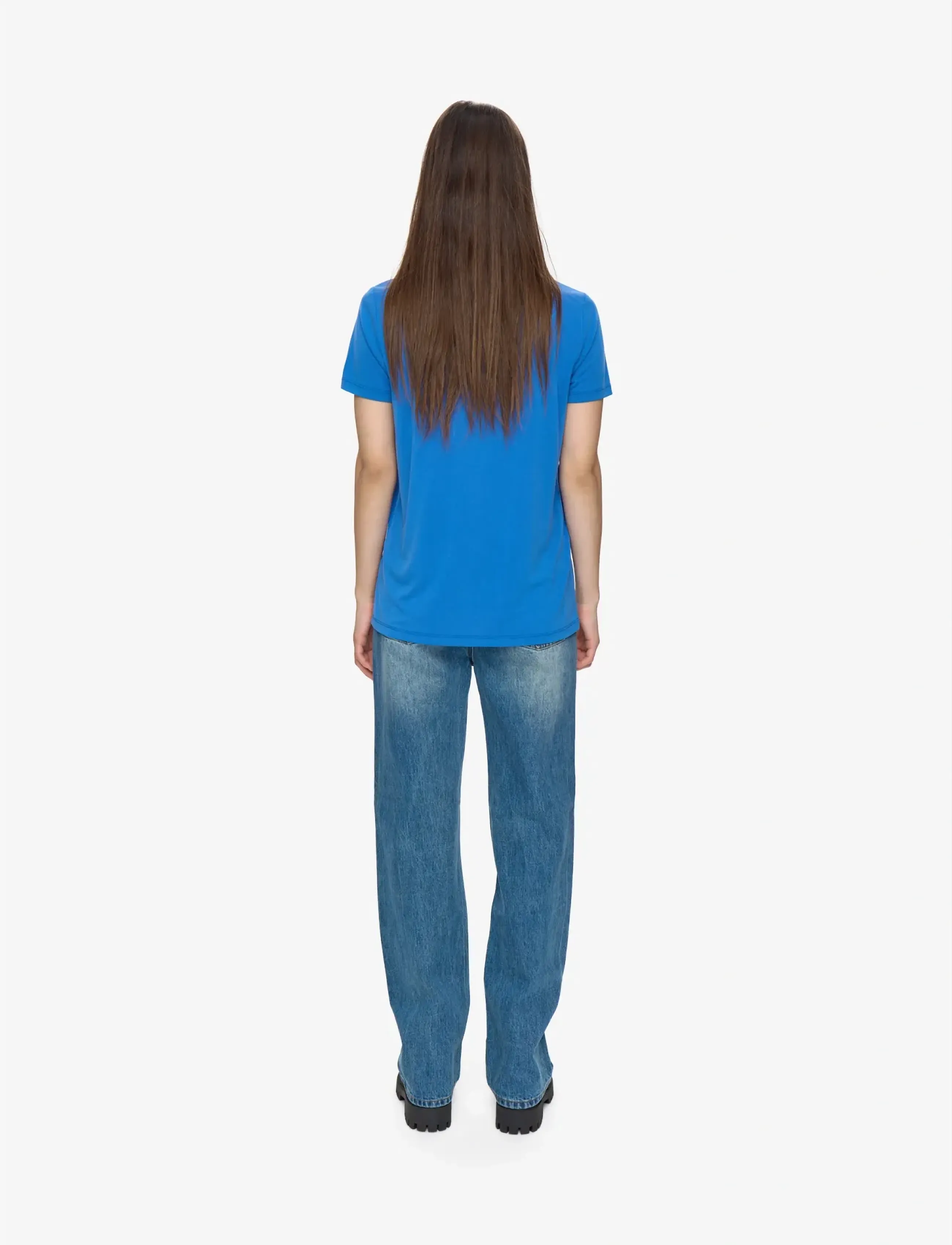 Minimum - Rynah t-shirt 2.0 0281 - laveste priser - 4148 victoria blue - 3