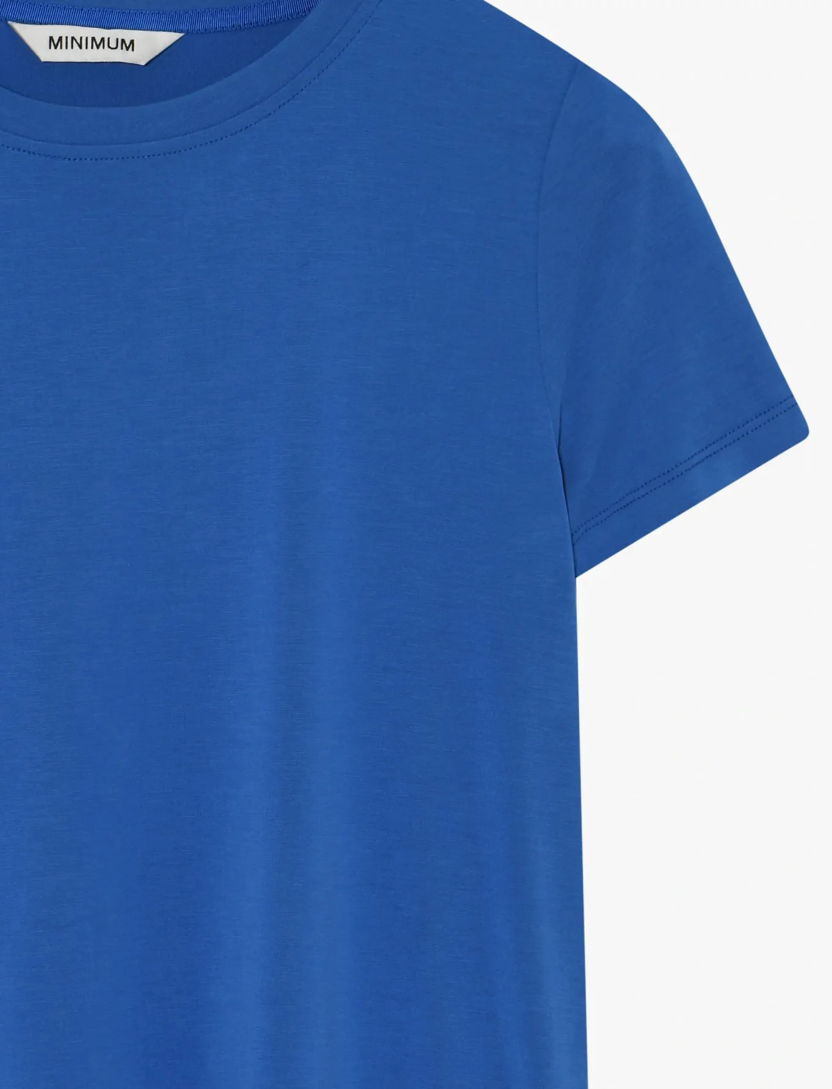 Minimum - Rynah t-shirt 2.0 0281 - laveste priser - 4148 victoria blue - 4