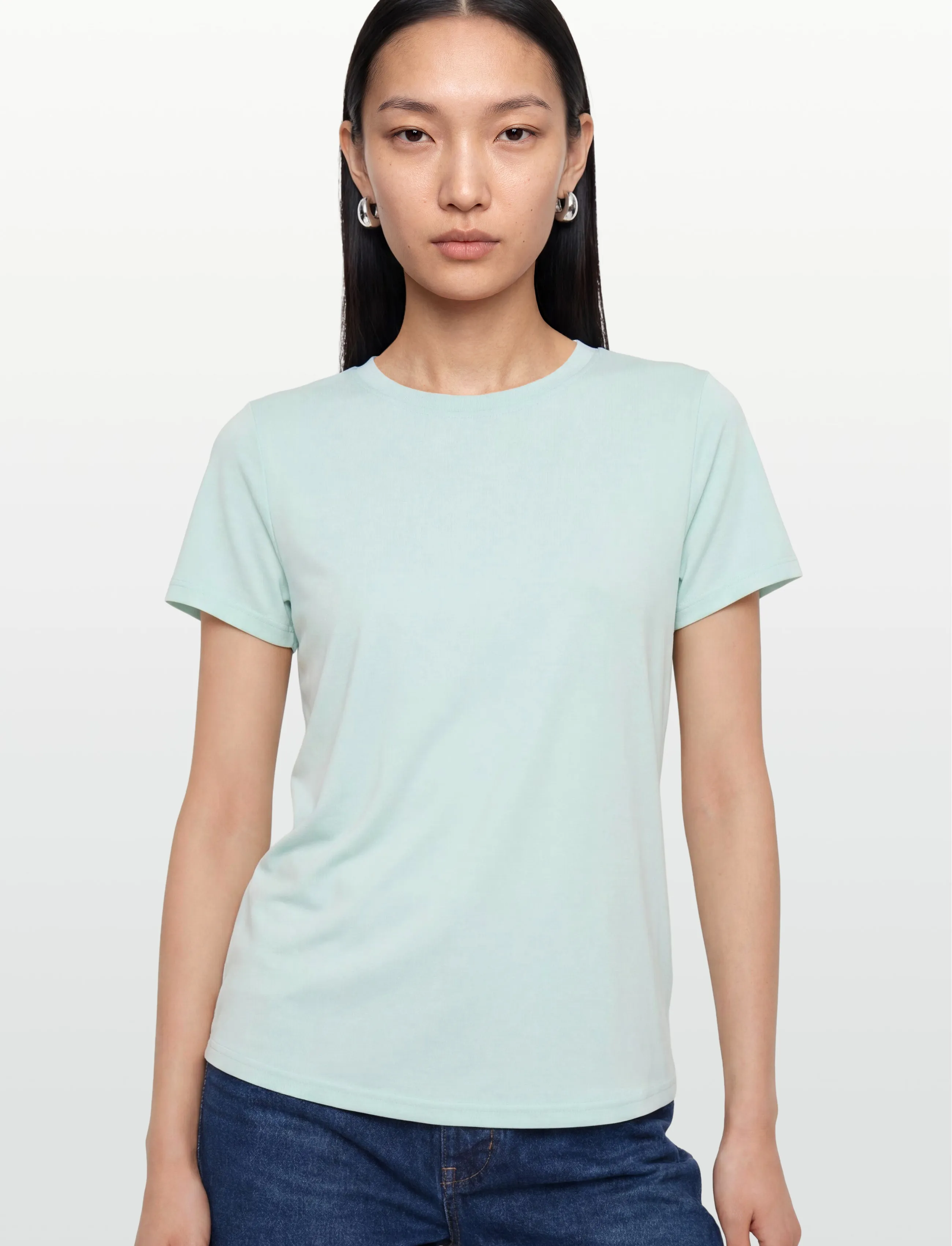 Minimum - Rynah t-shirt 2.0 0281 - t-shirts & tops - 5204 morning mist - 3