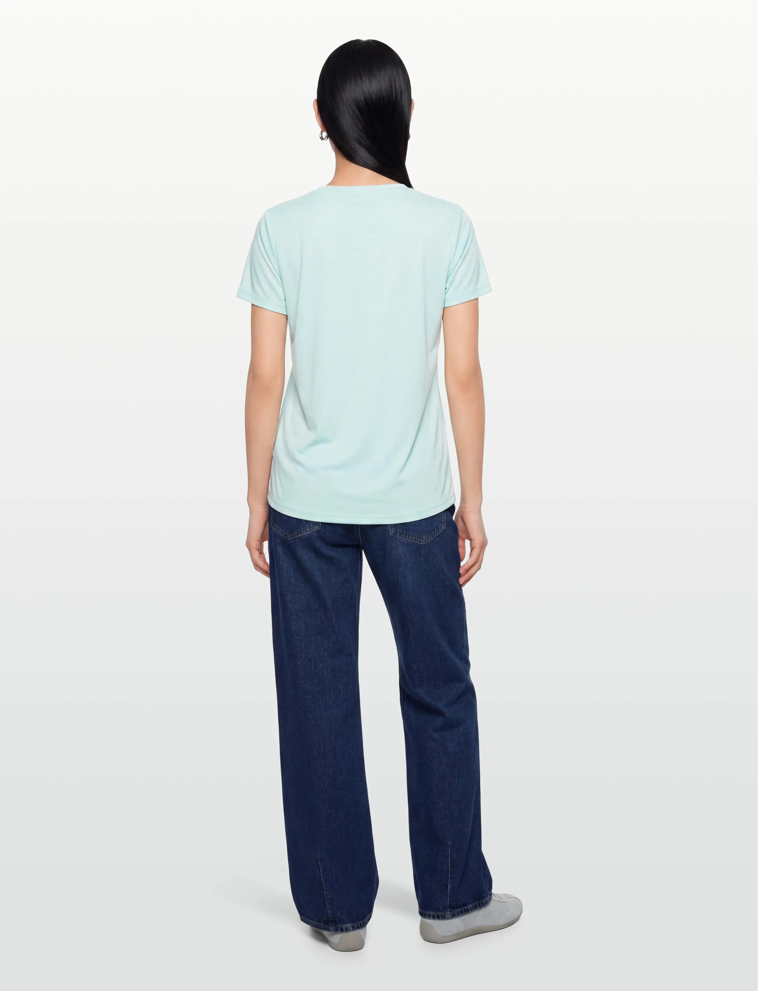 Minimum - Rynah t-shirt 2.0 0281 - t-shirts & tops - 5204 morning mist - 4