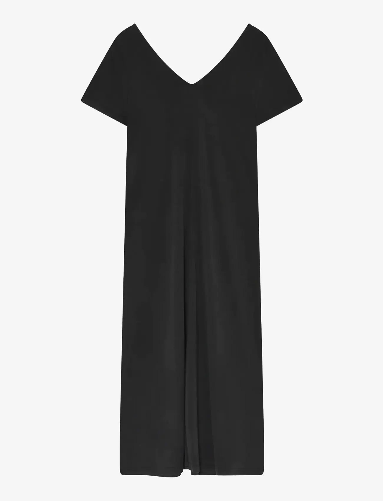 Minimum - Siah midi dress 2.0 0281 - midi kjoler - 999 black - 1