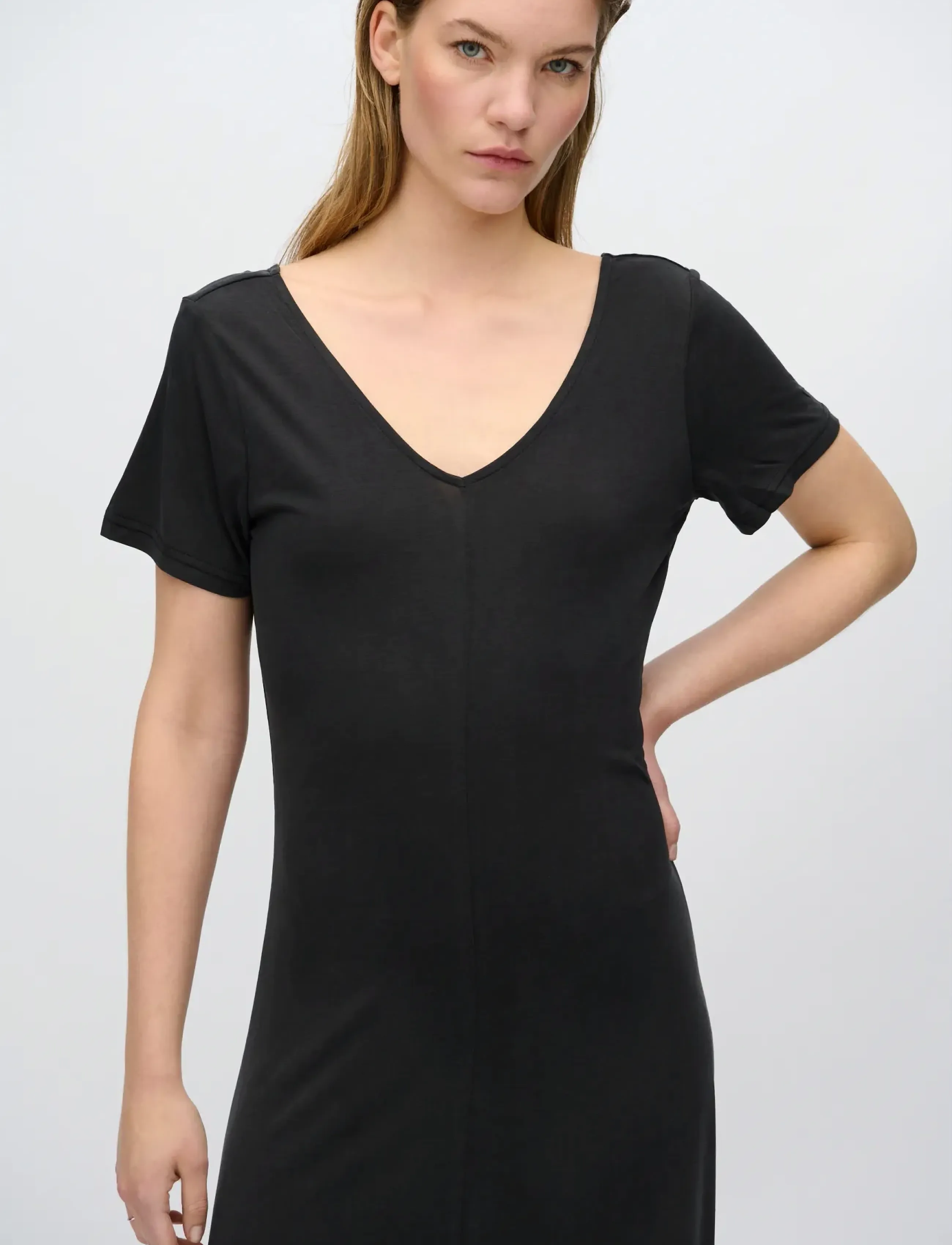 Minimum Siah midi dress 2.0 0281 - Midikleidid - 999 BLACK / black