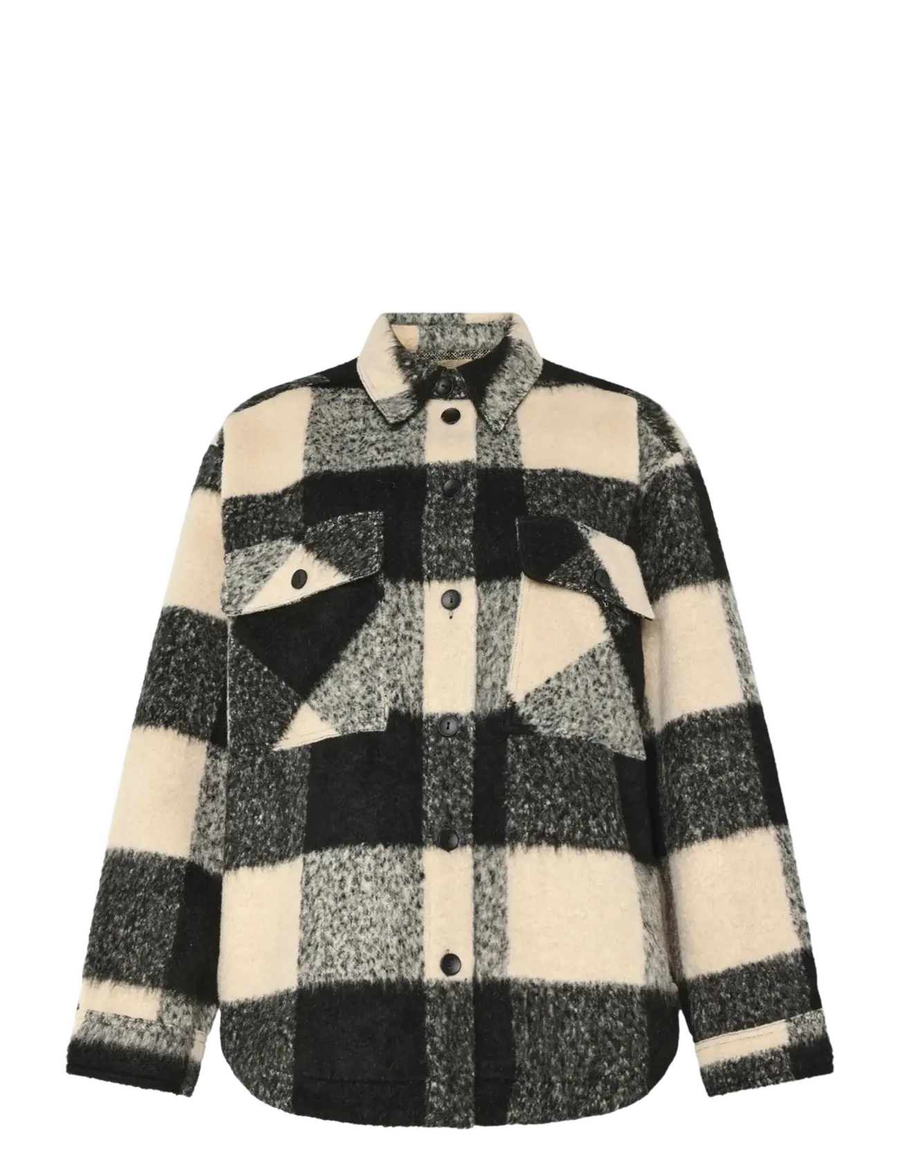 MINIMUM Siggas Shirt 4354 Schwarz - 36 - Damen