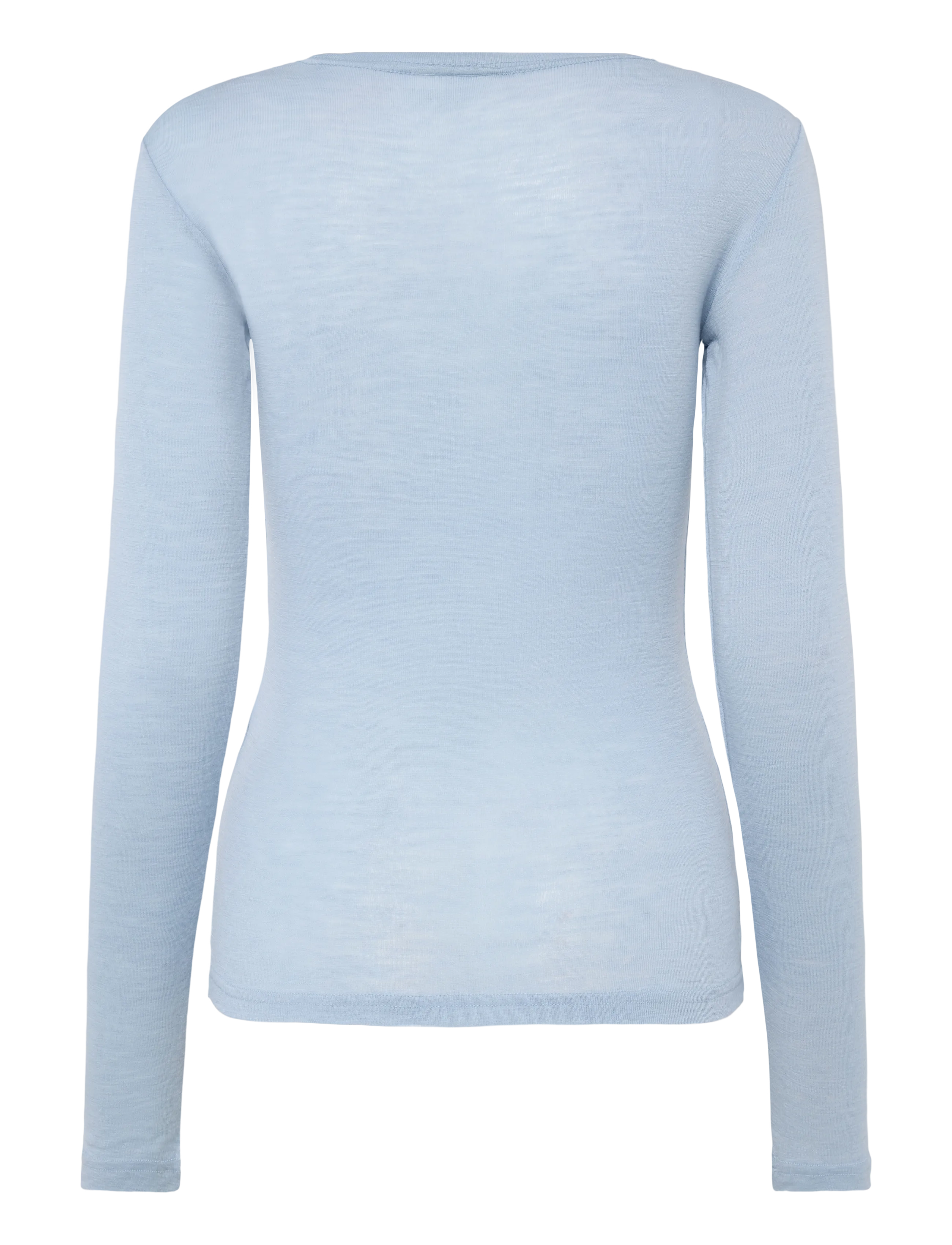 Minimum - Natashas crew neck 3736 - pikkade varrukatega alussärgid - 4115 cashmere blue - 1