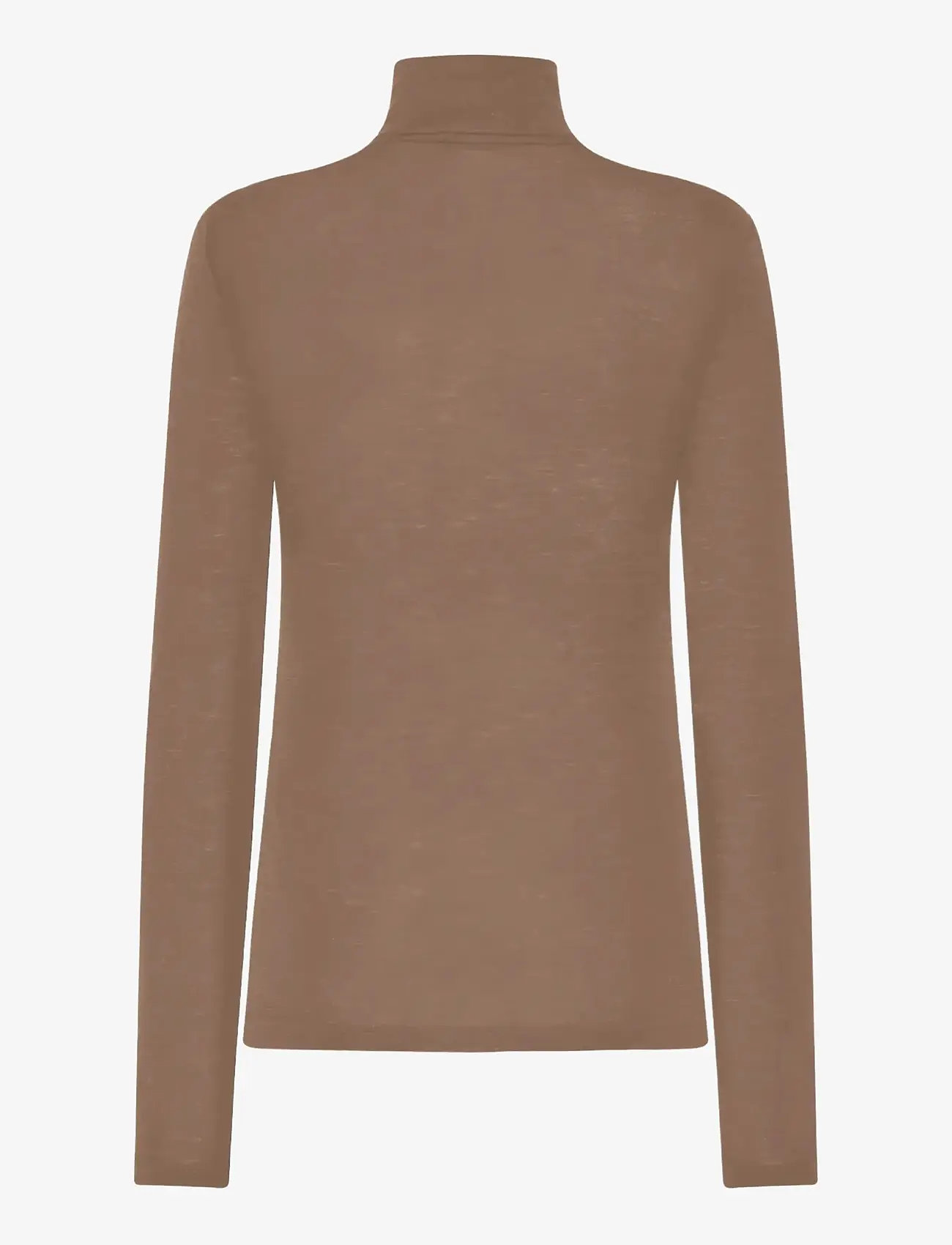 Minimum - Pernilles turtleneck 3736 - herbstliche kleidung - 1815 shitake - 1