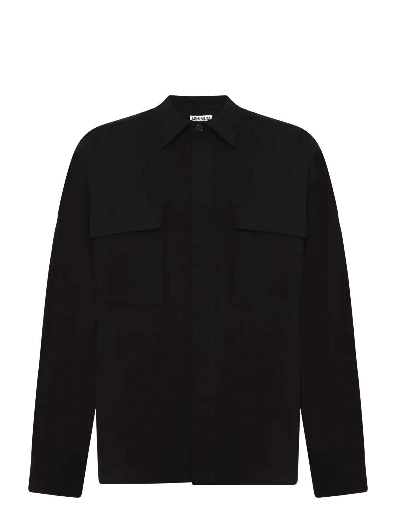 Minimum Maxson shirt 4383 - Skjortor - 999 BLACK / black