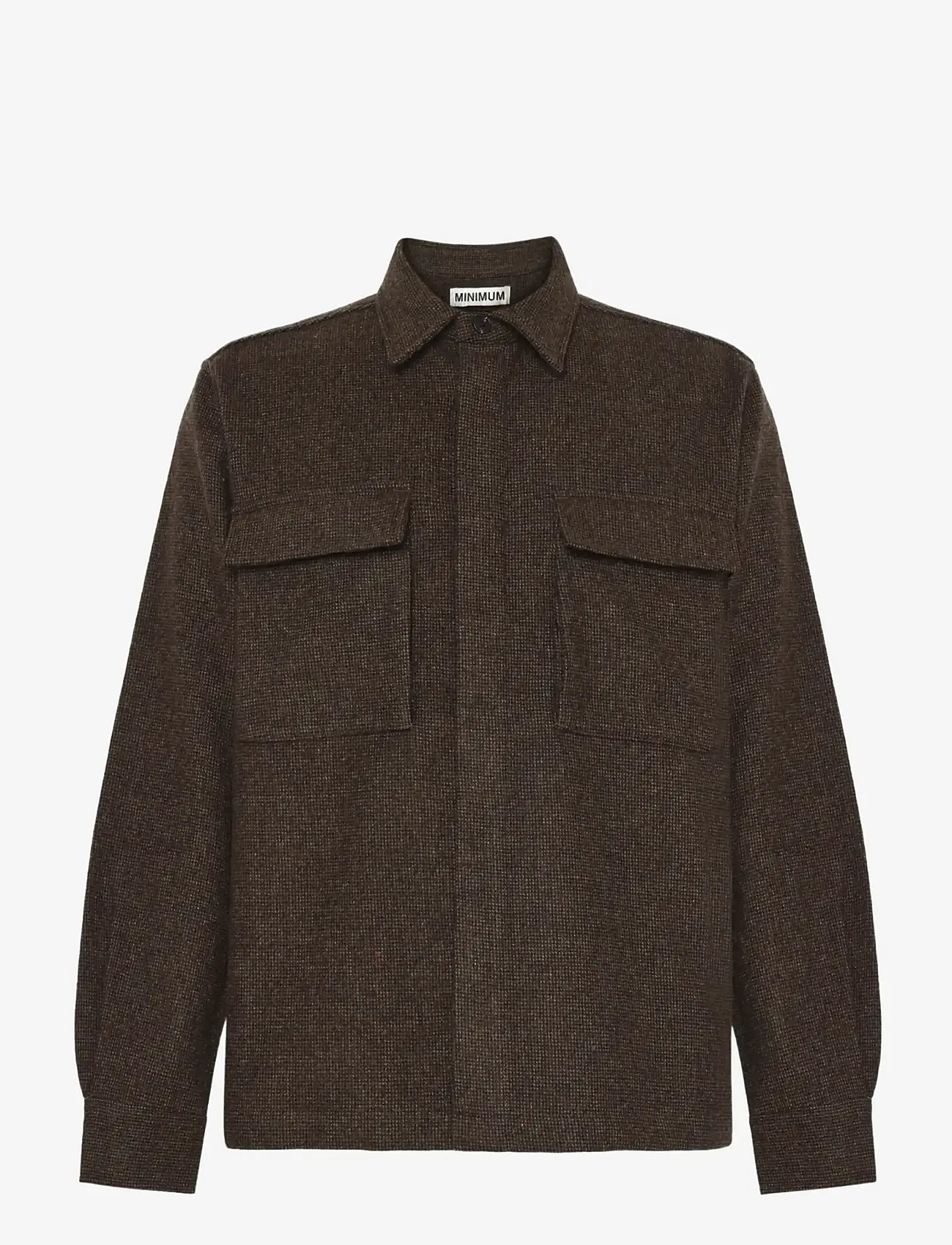 Minimum - Maxson shirt 4408 - efterårstøj - 1815 shitake - 0