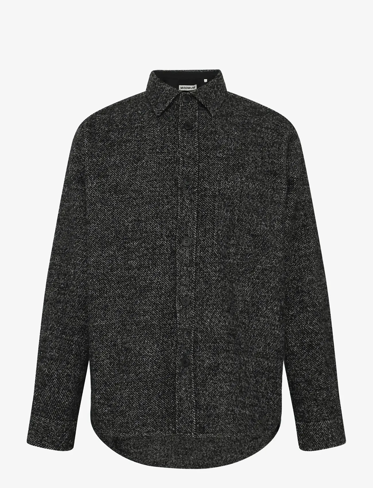 Minimum - Alonso shirt 4401 - efterårstøj - 999 black - 0