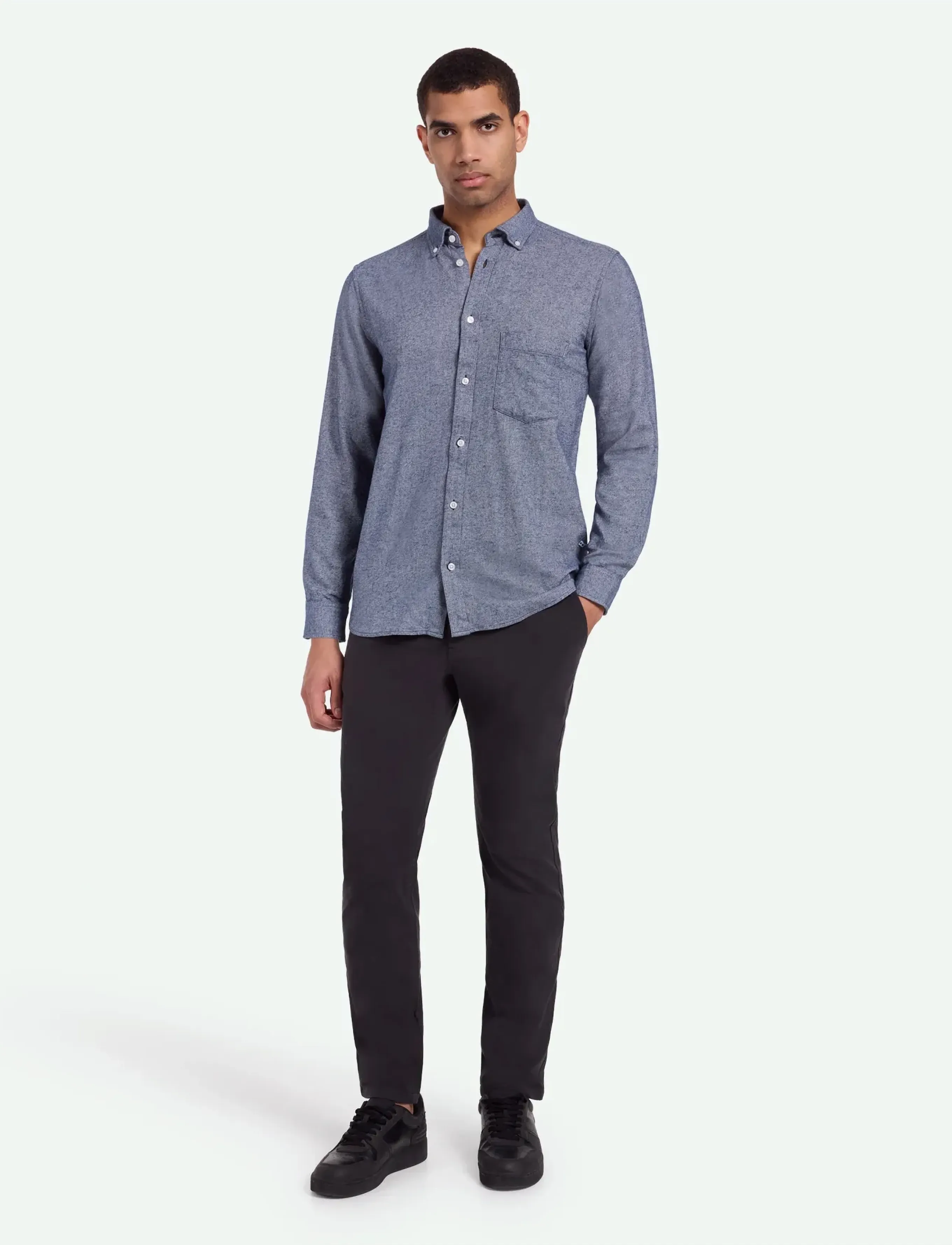 Minimum - Colt 3760 Shirt - mænd - 687 navy blazer - 3
