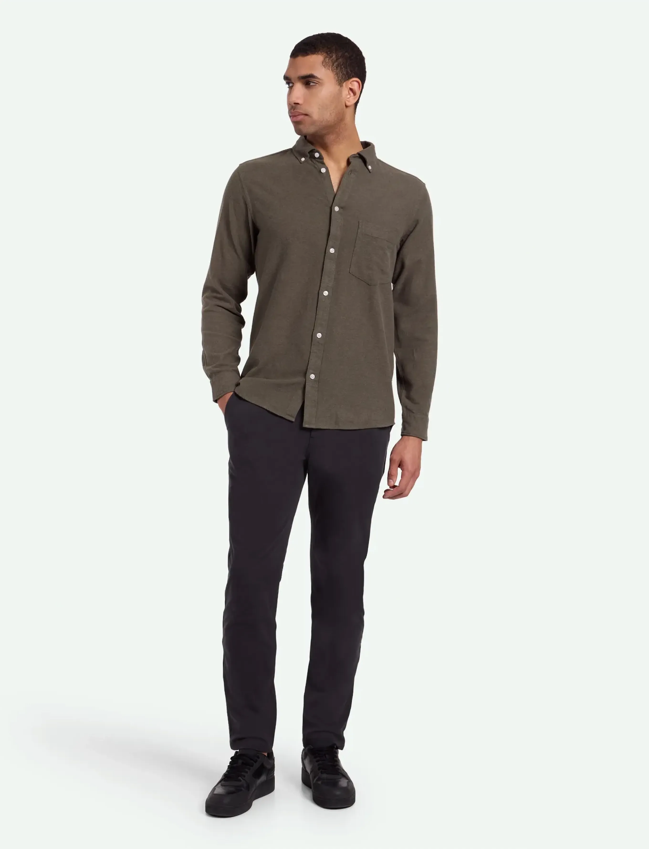 Minimum - Colt 3760 Shirt - mænd - 715 rosin - 3