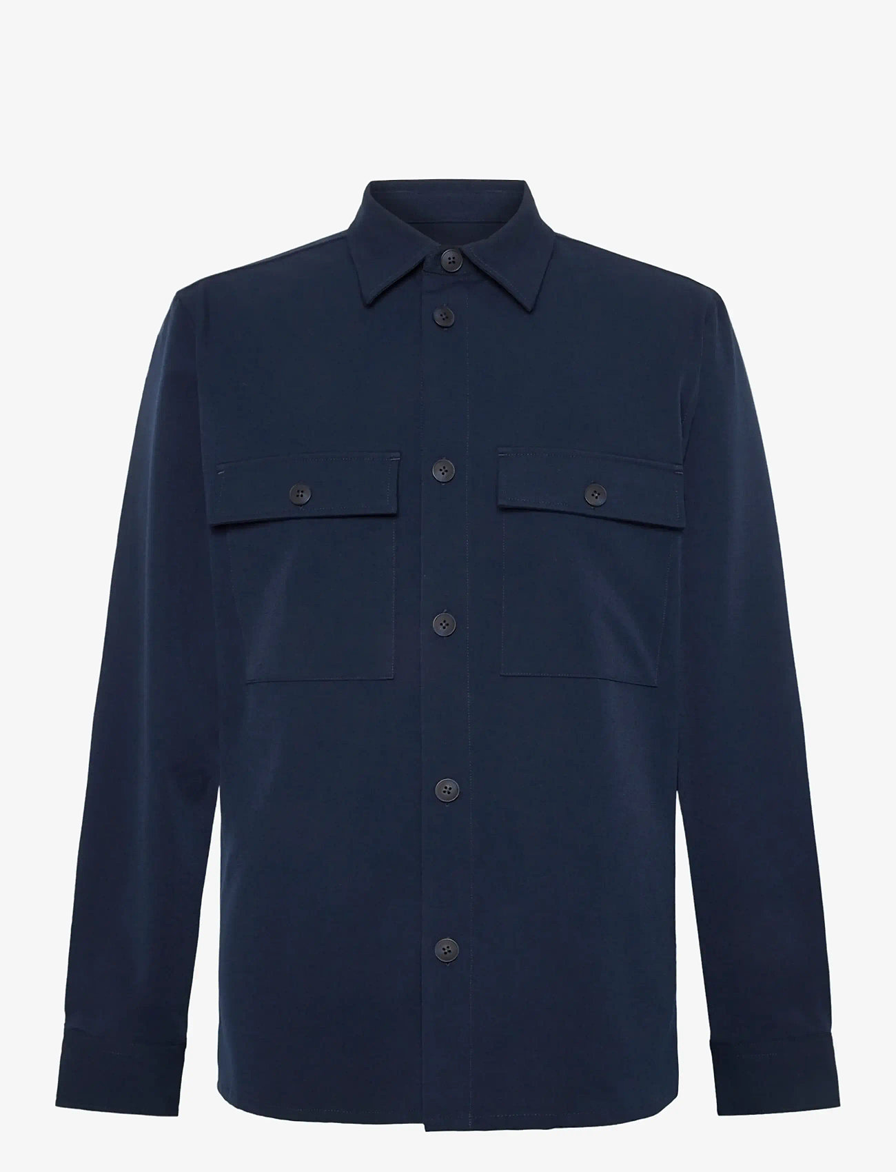 Minimum - Santon overshirt 3808 - efterårstøj - 3922 sky captain - 0