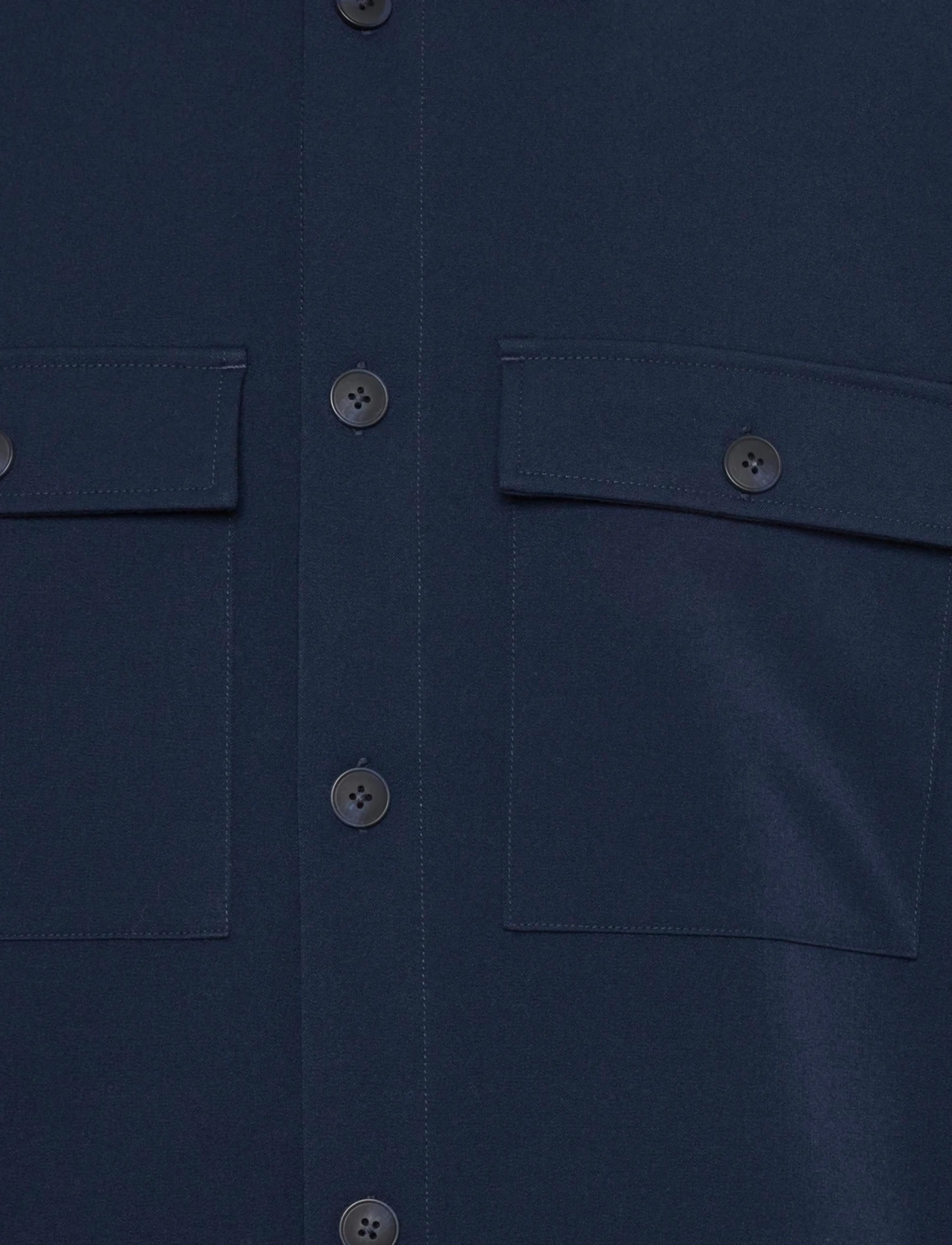 Minimum - Santon overshirt 3808 - herren - 3922 sky captain - 2