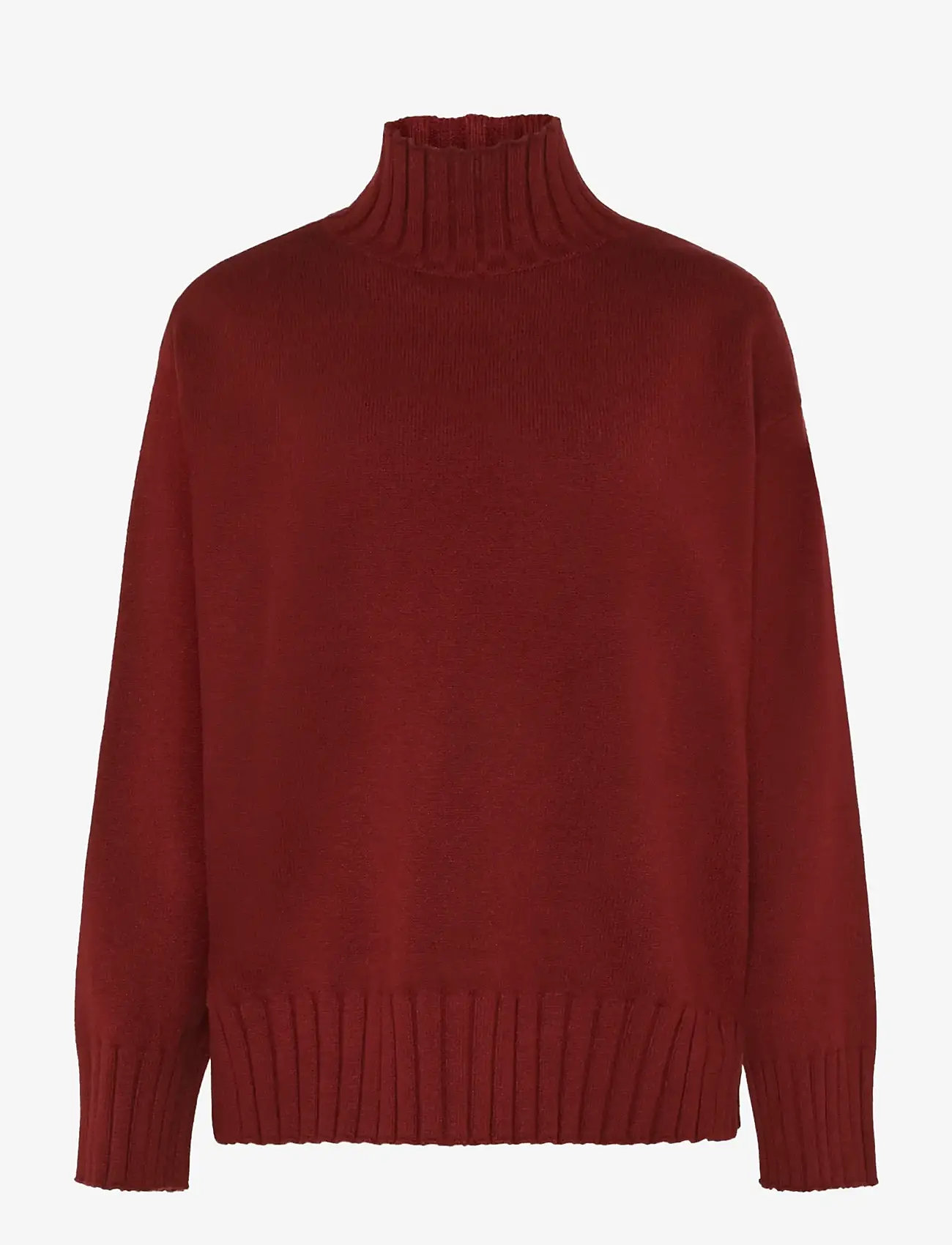 Minimum - Darcys 3448 Turtleneck - efterårstøj - 1534 merlot - 0