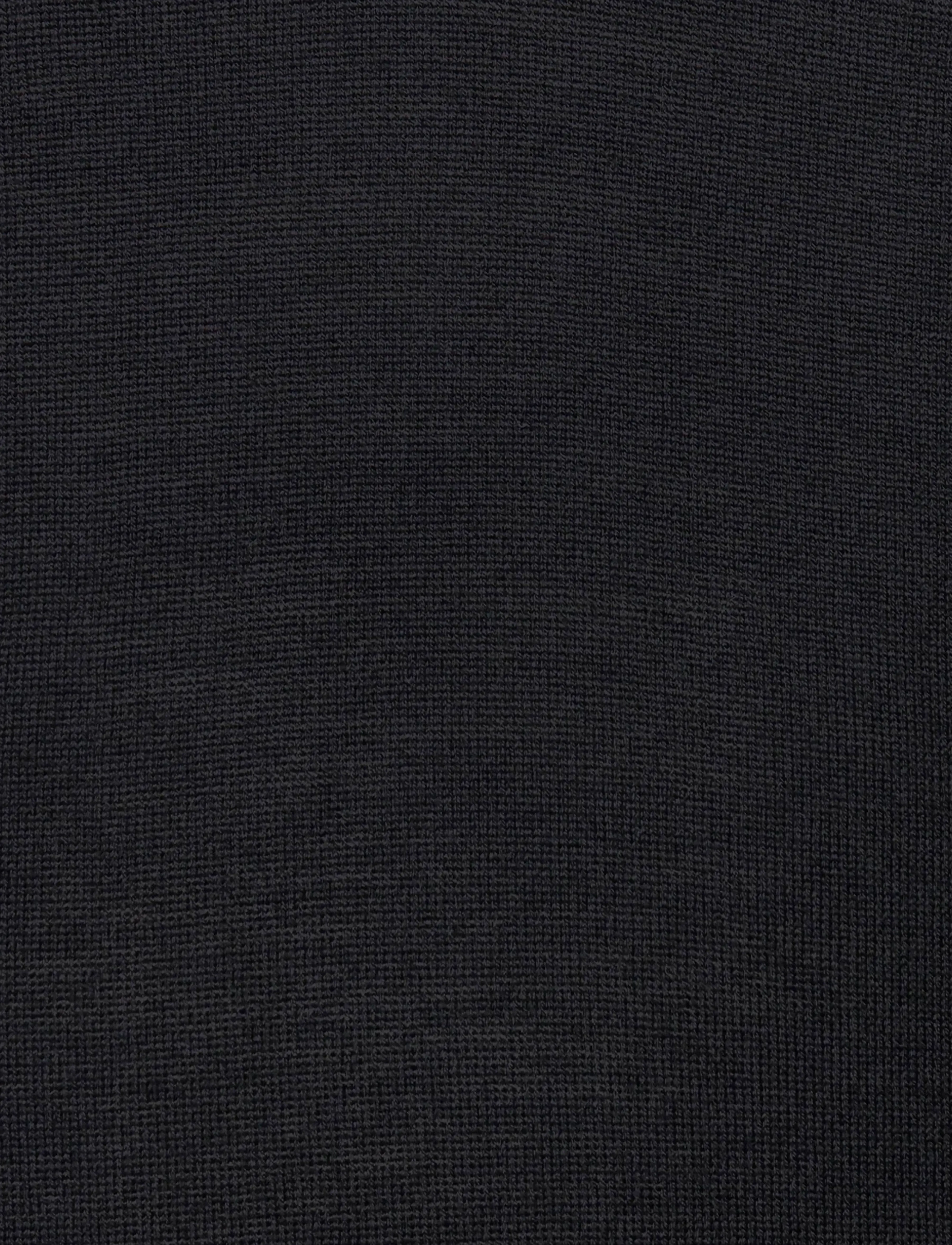 Minimum - Roger polo 3819 - gebreide truien - 999 black - 2