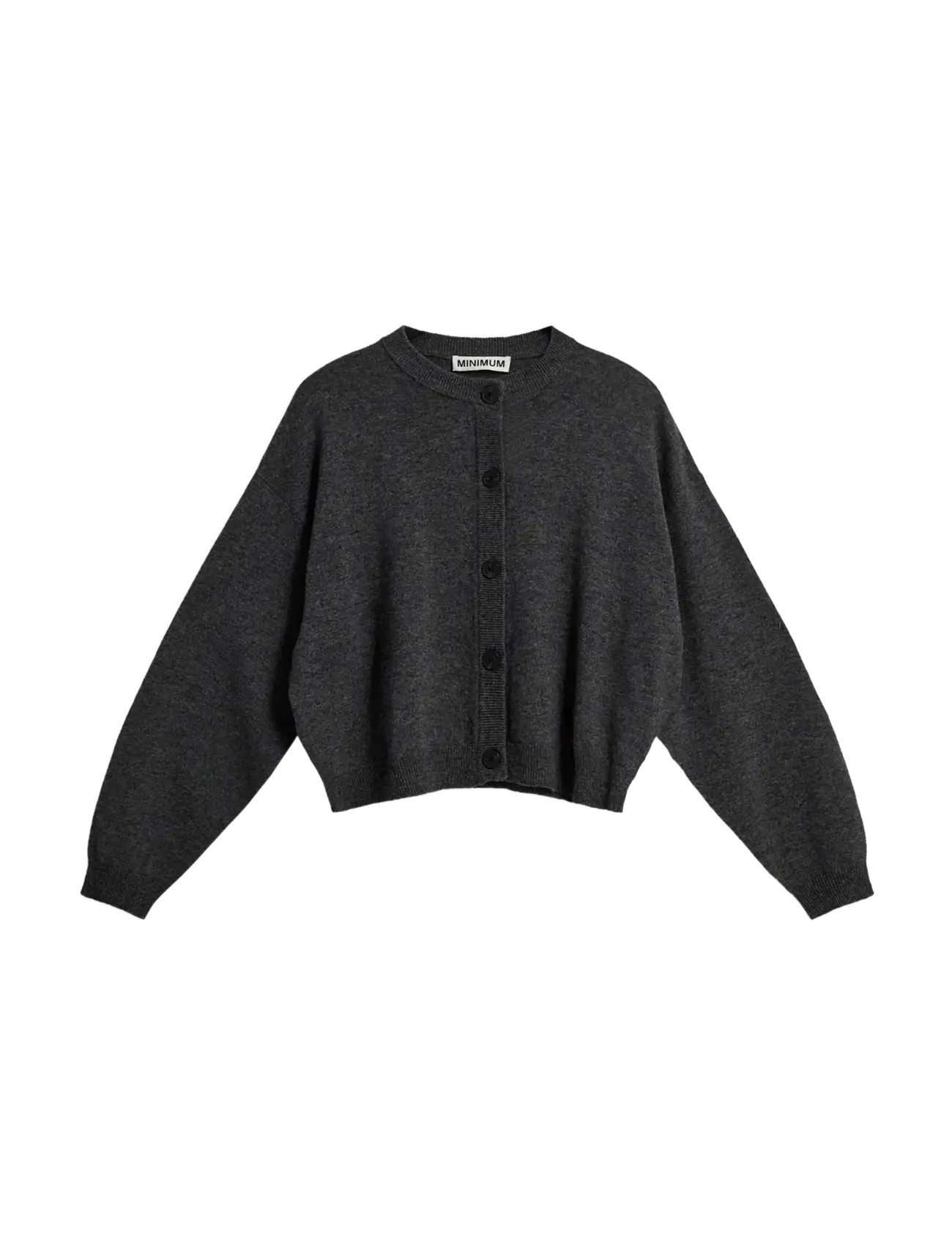 Minimum Assiana cardigan 3801 - Minimum - 960M GREY MELANGE / grey