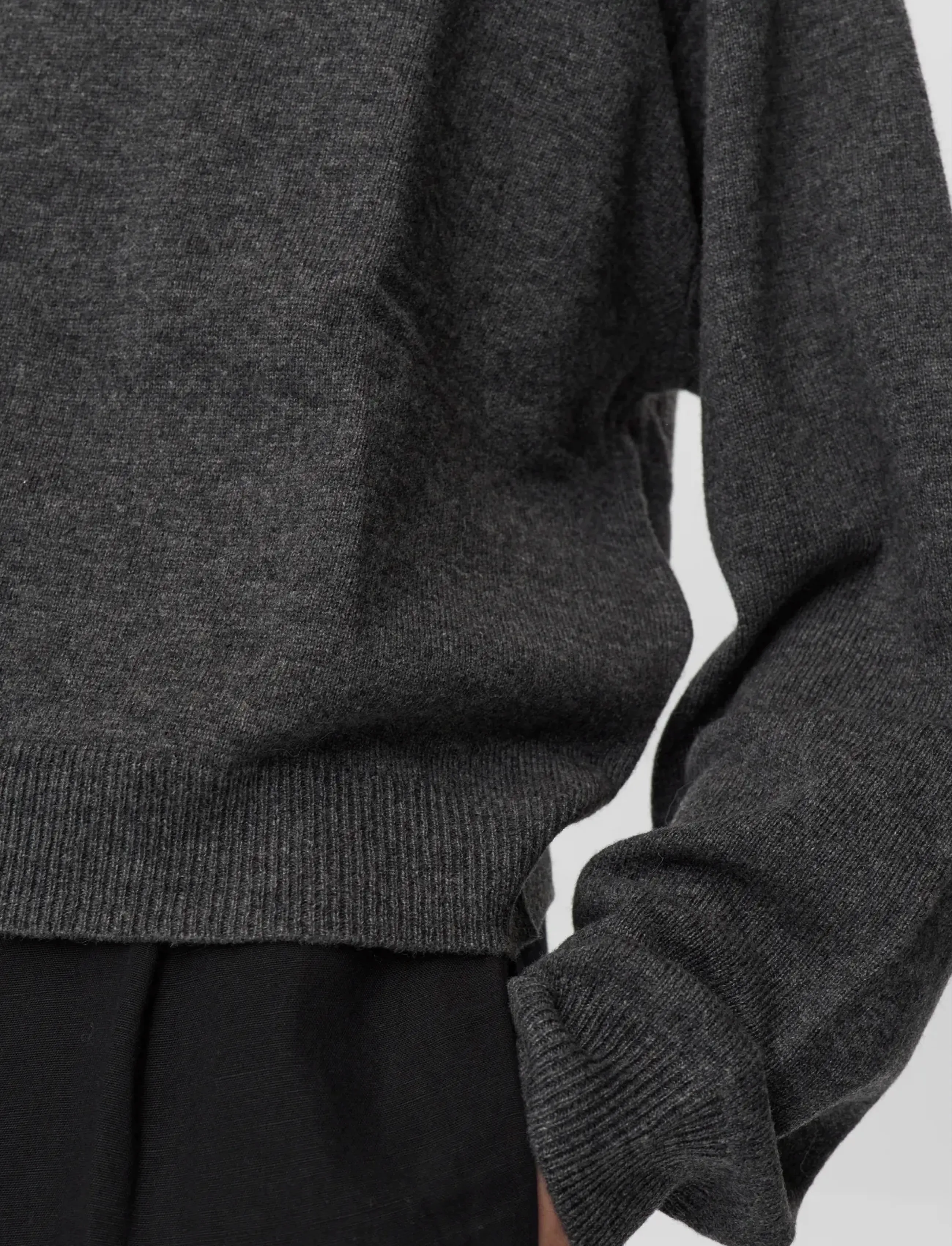 Minimum - Assiana cardigan 3801 - koftor - 960m grey melange - 5